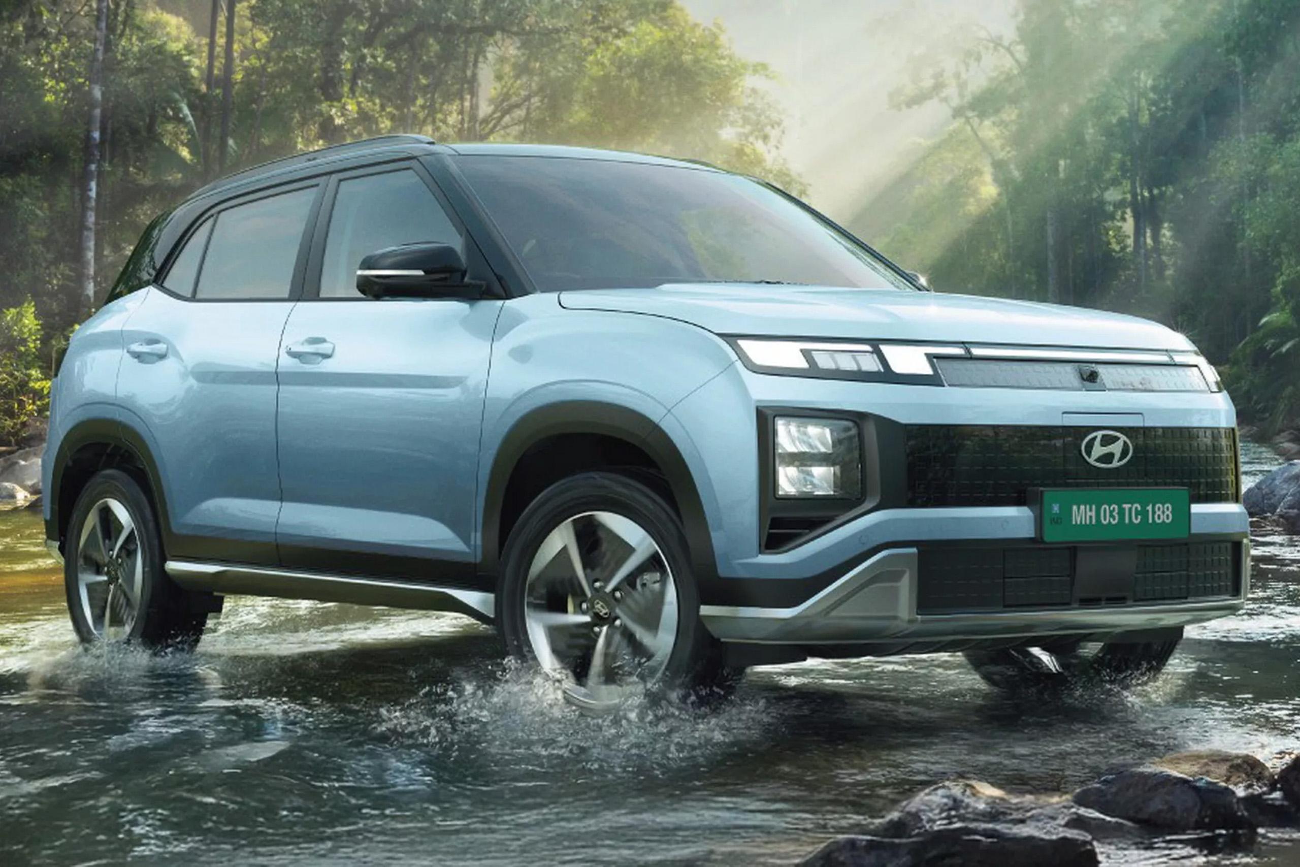 All-electric Hyundai Creta revealed with up to 473 km of range