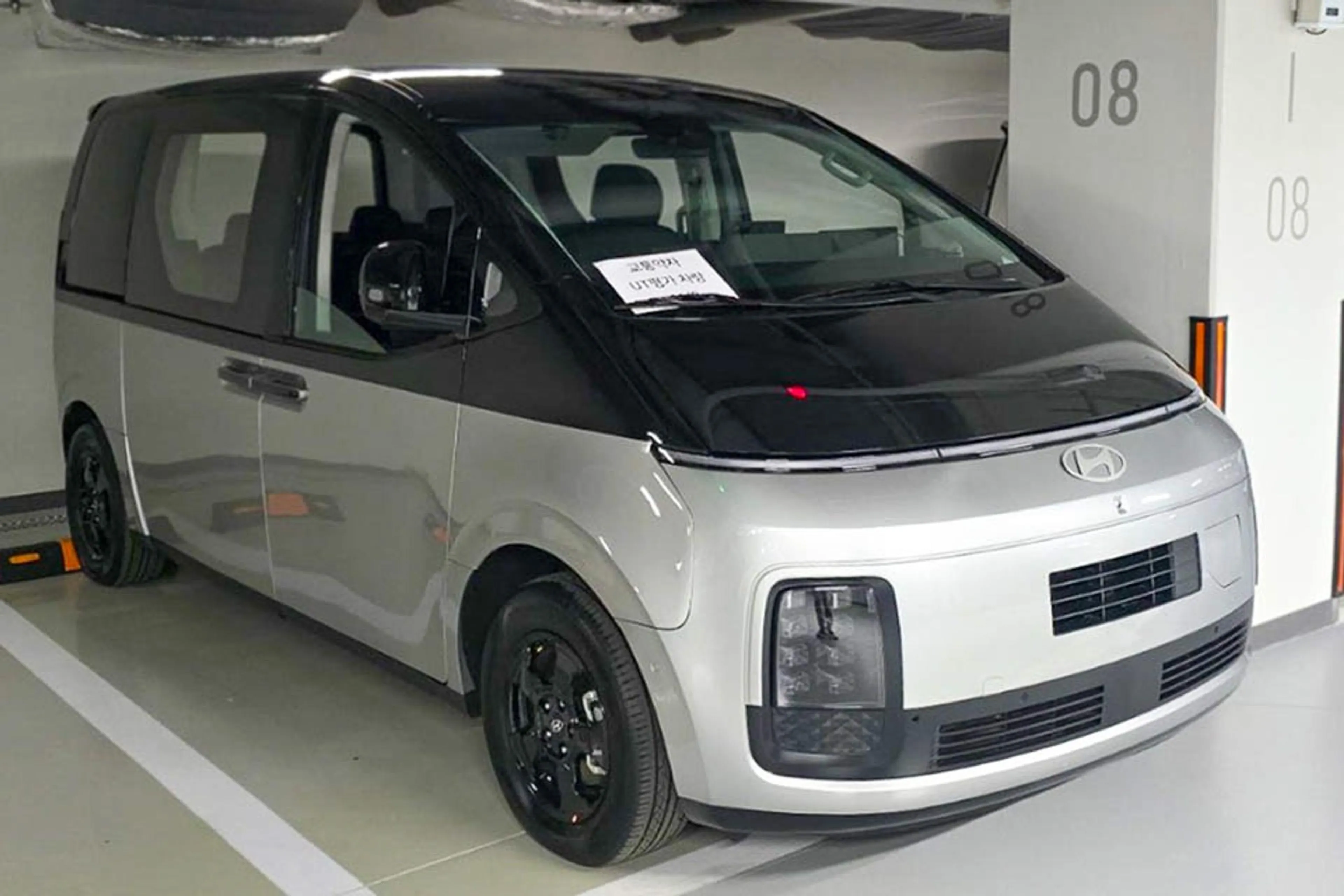 LOOK: Hyundai testing all-electric Staria MPV