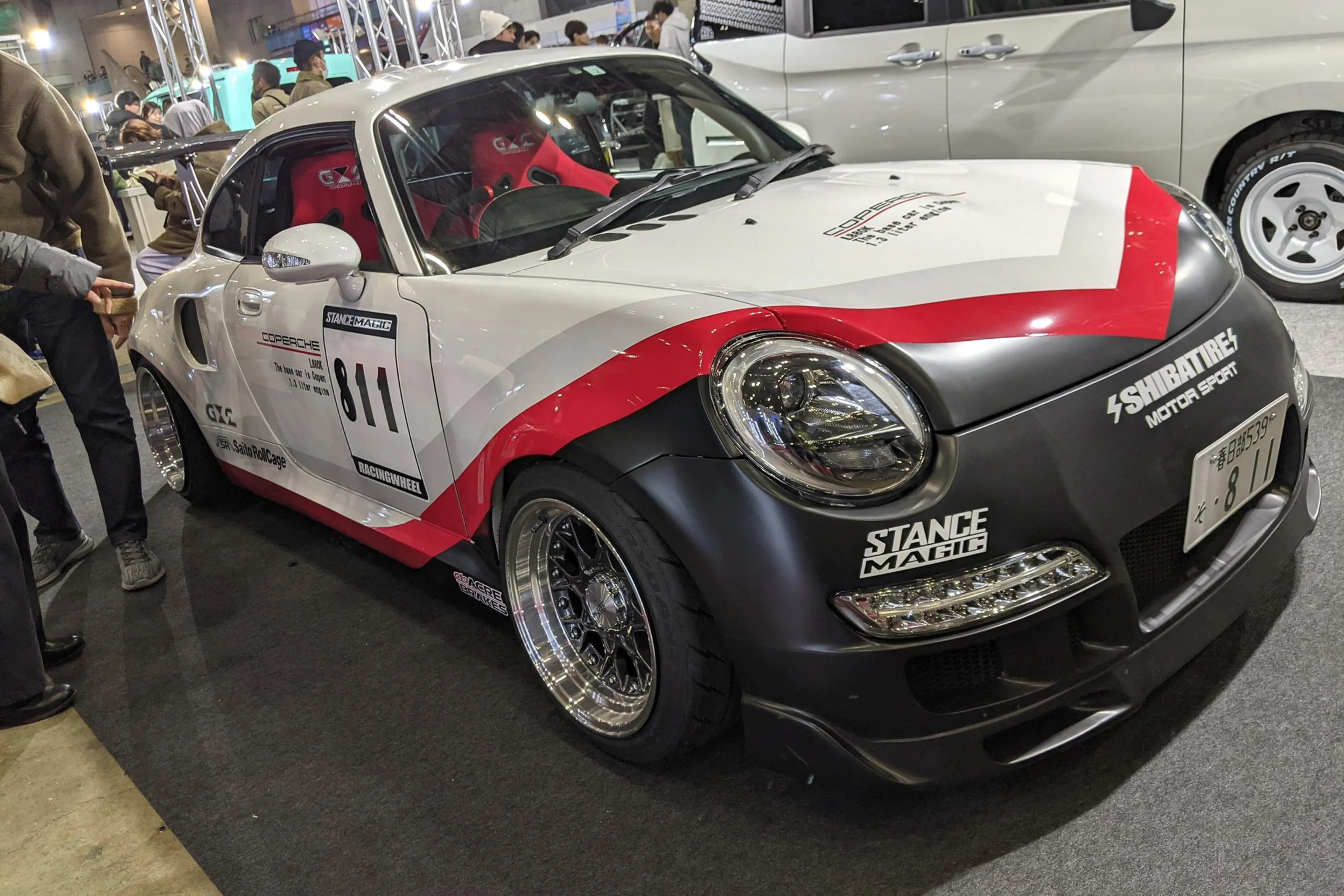 Tuner transforms Daihatsu Copen into a mini Porsche 911