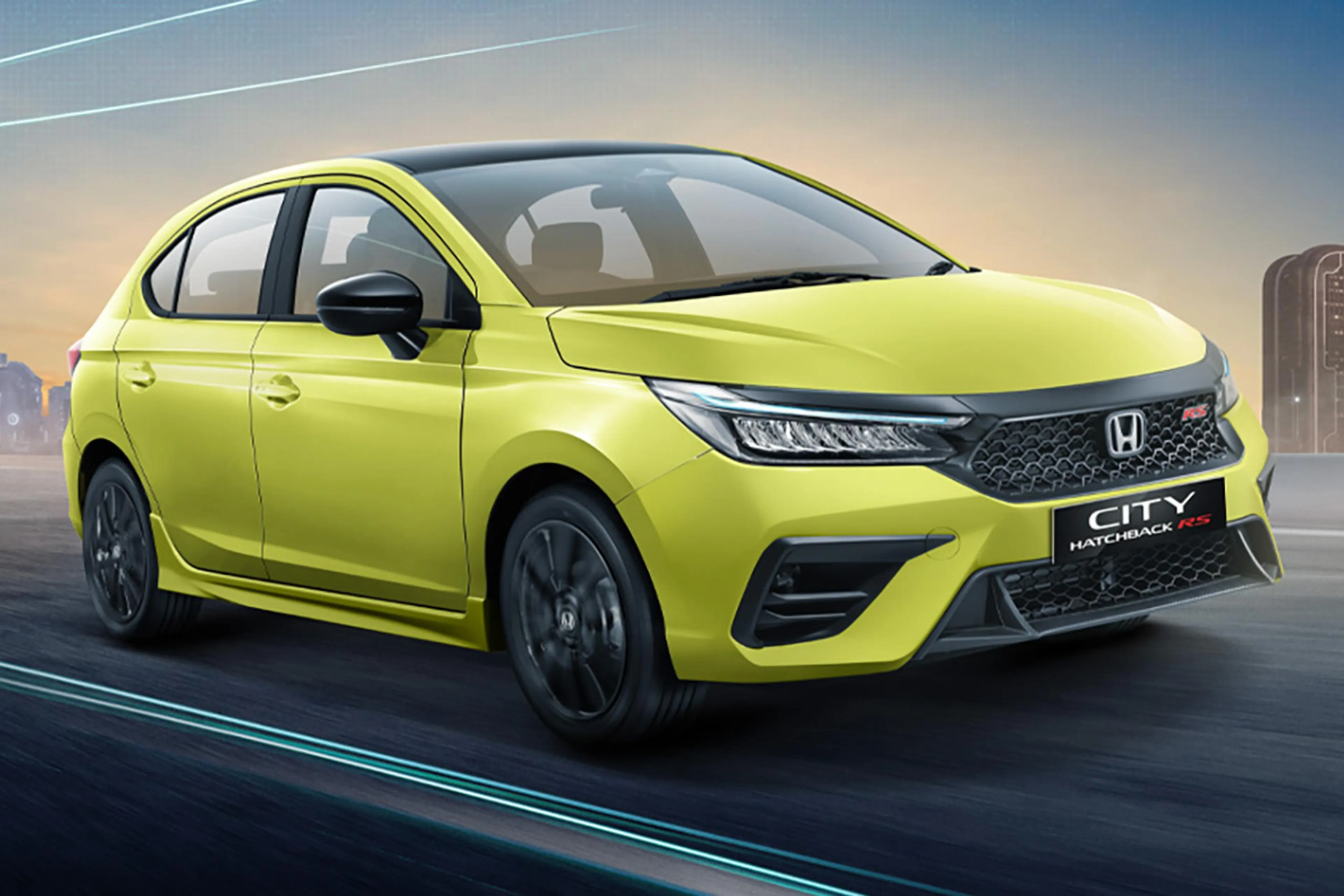 Green With Envy: We want Electric Lime Metallic for Honda City Hatchback