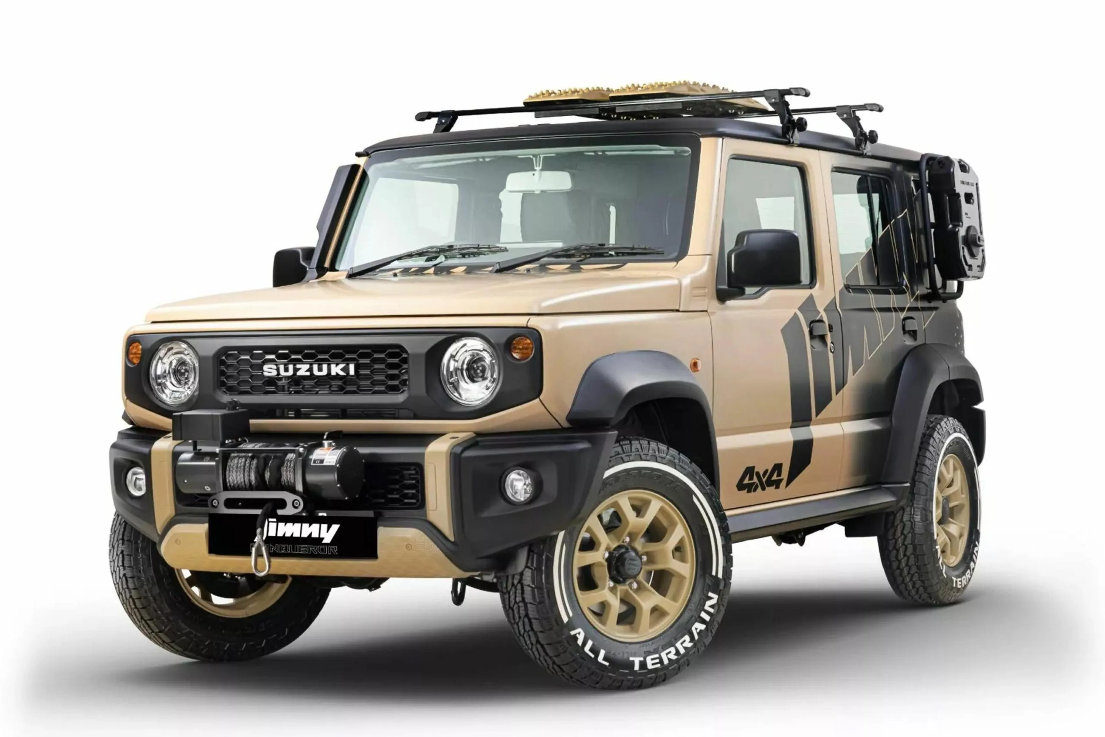Suzuki Jimny Conqueror Concept is ready for battle