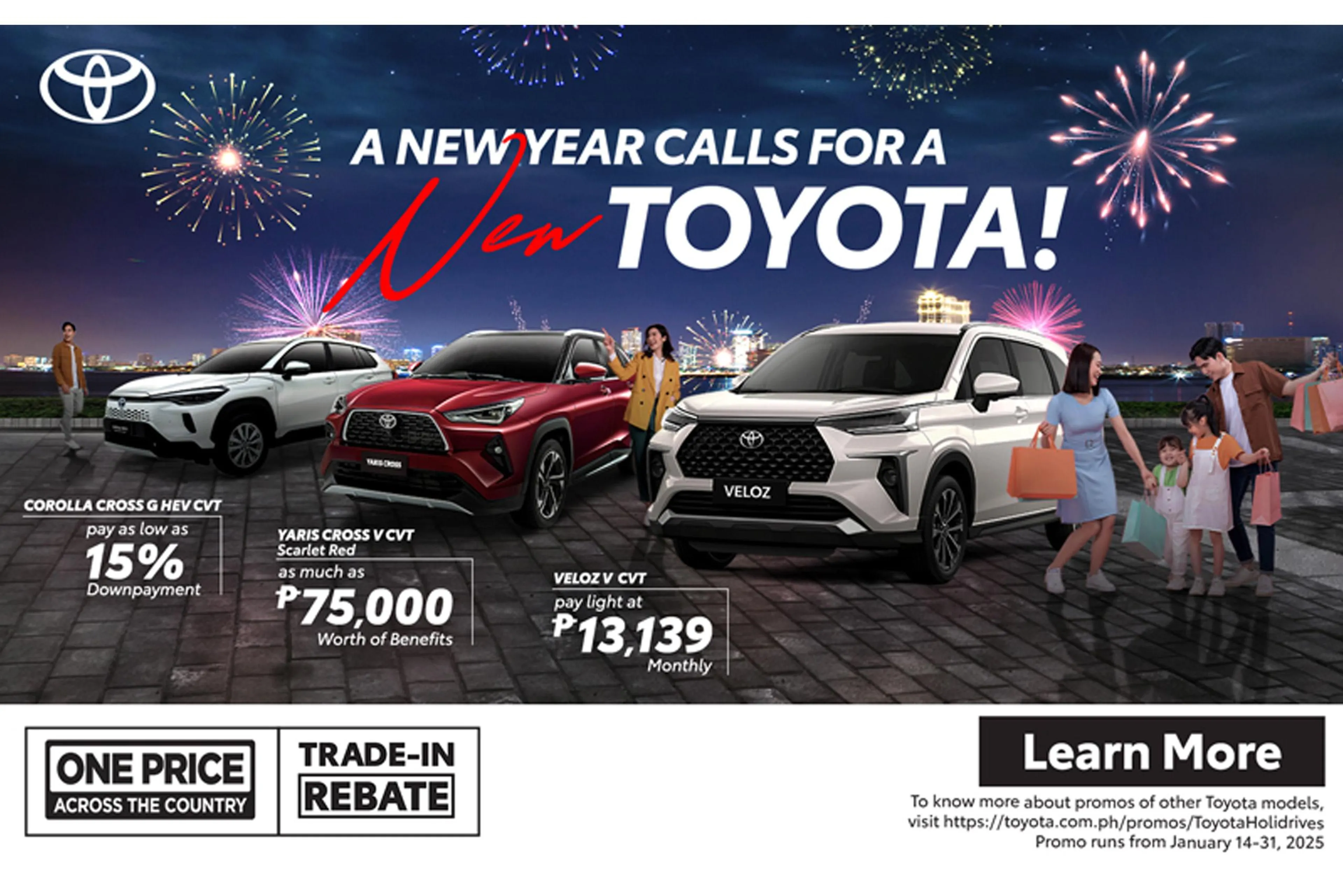 New Year, New Toyota: TMP offers enticing deals, promos for January