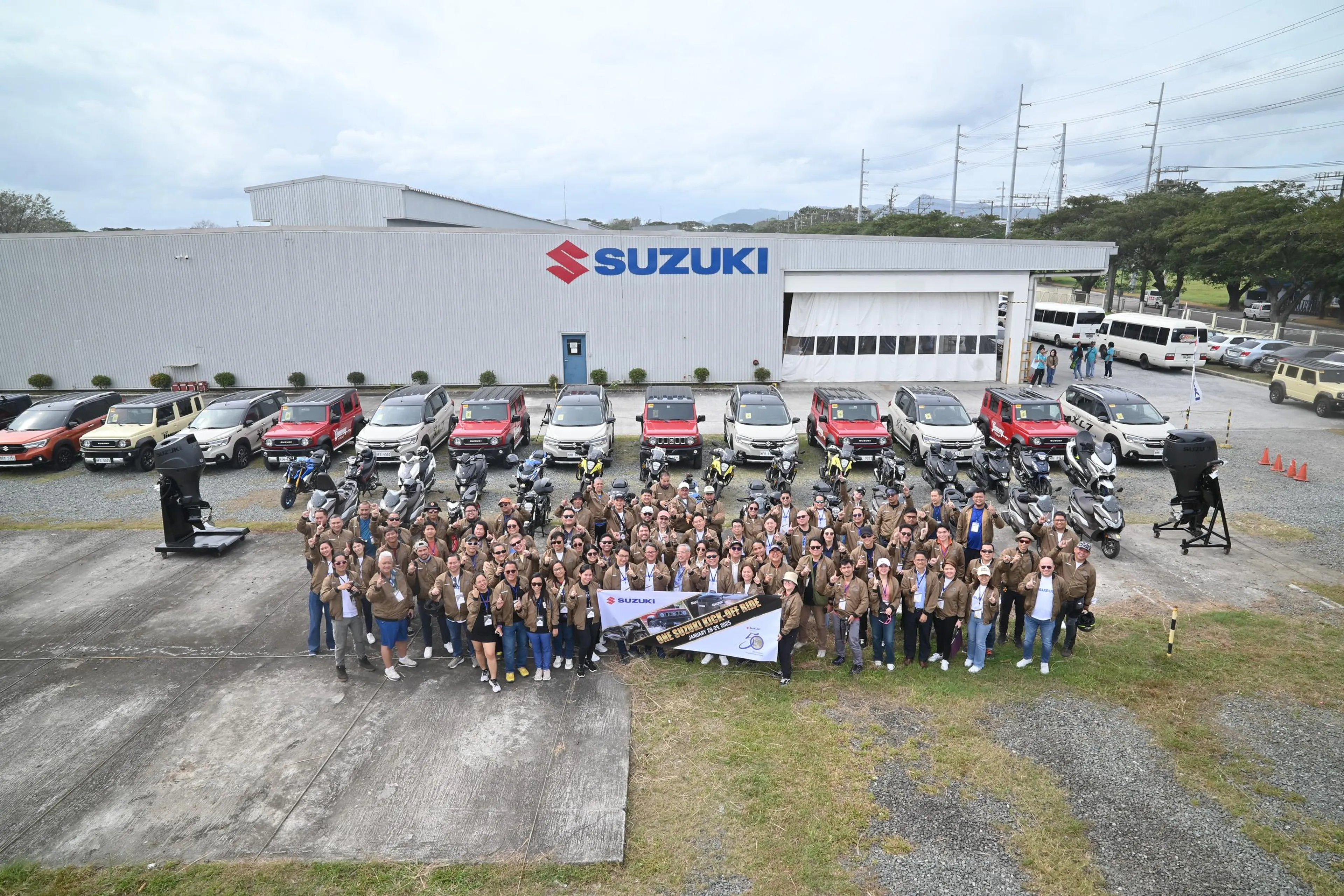 Suzuki PH starts 2025 with 50th Year Anniversary kick-off drive