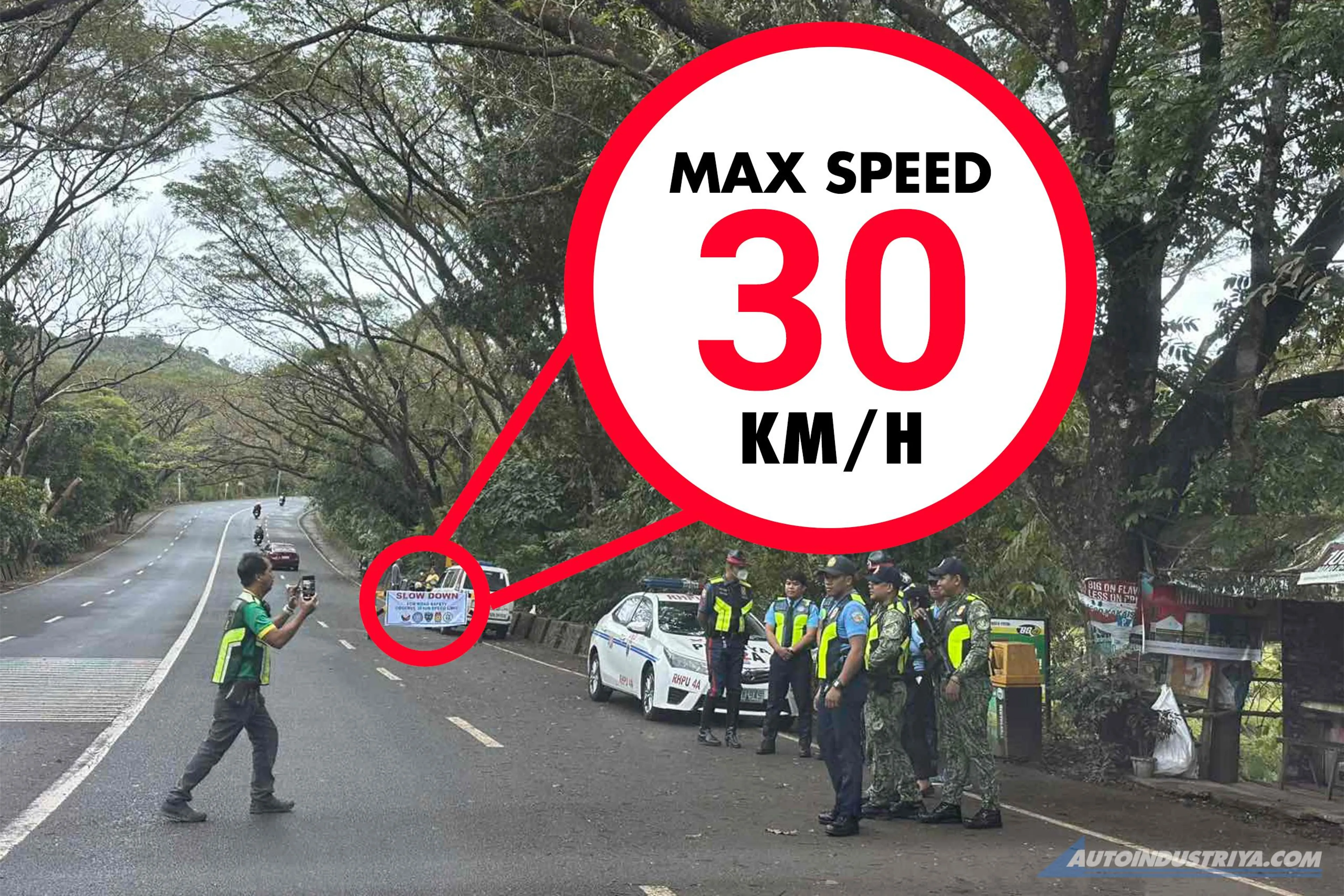 30 km/h speed limit imposed along Marilaque