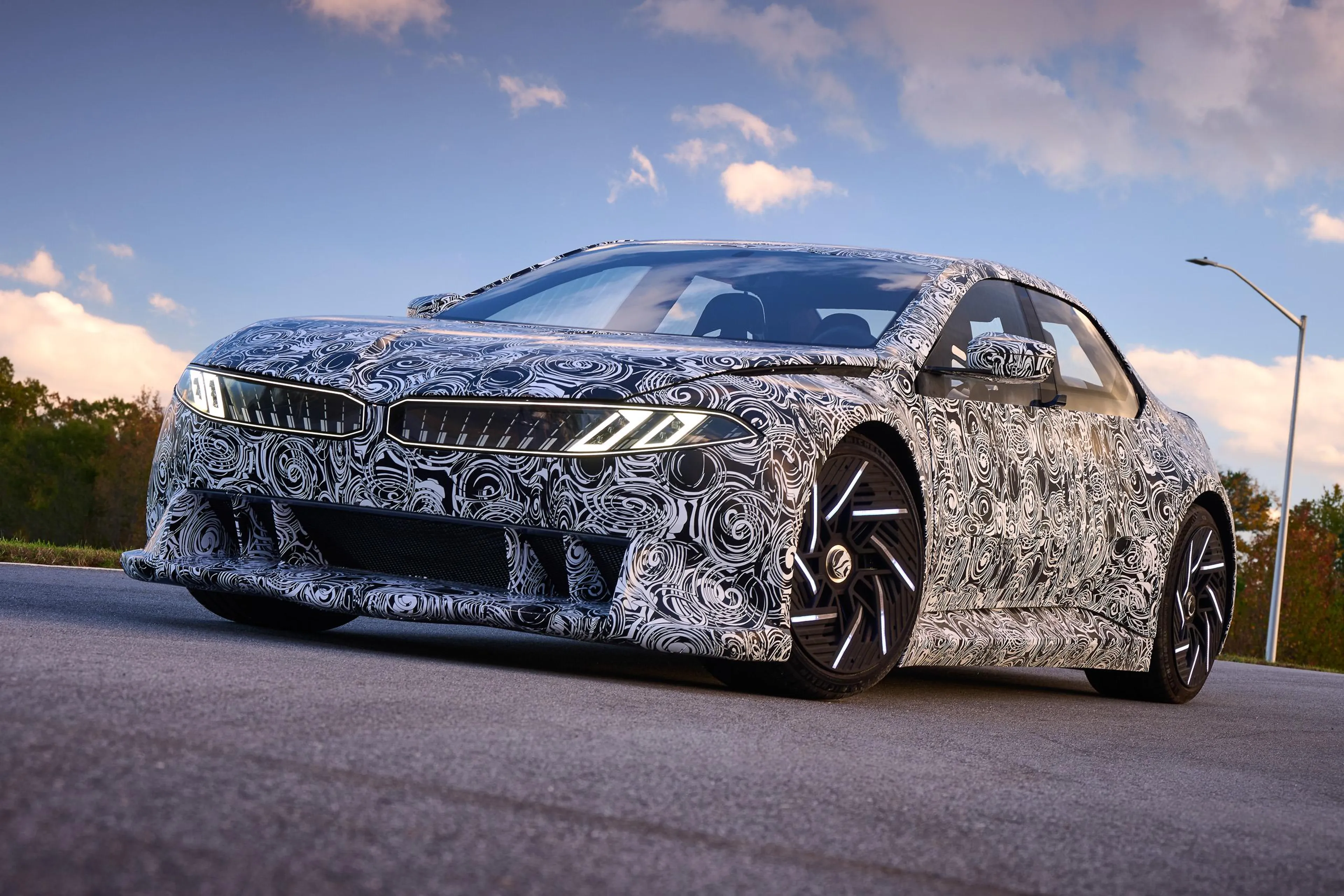 This is your best look yet at all-electric BMW M3