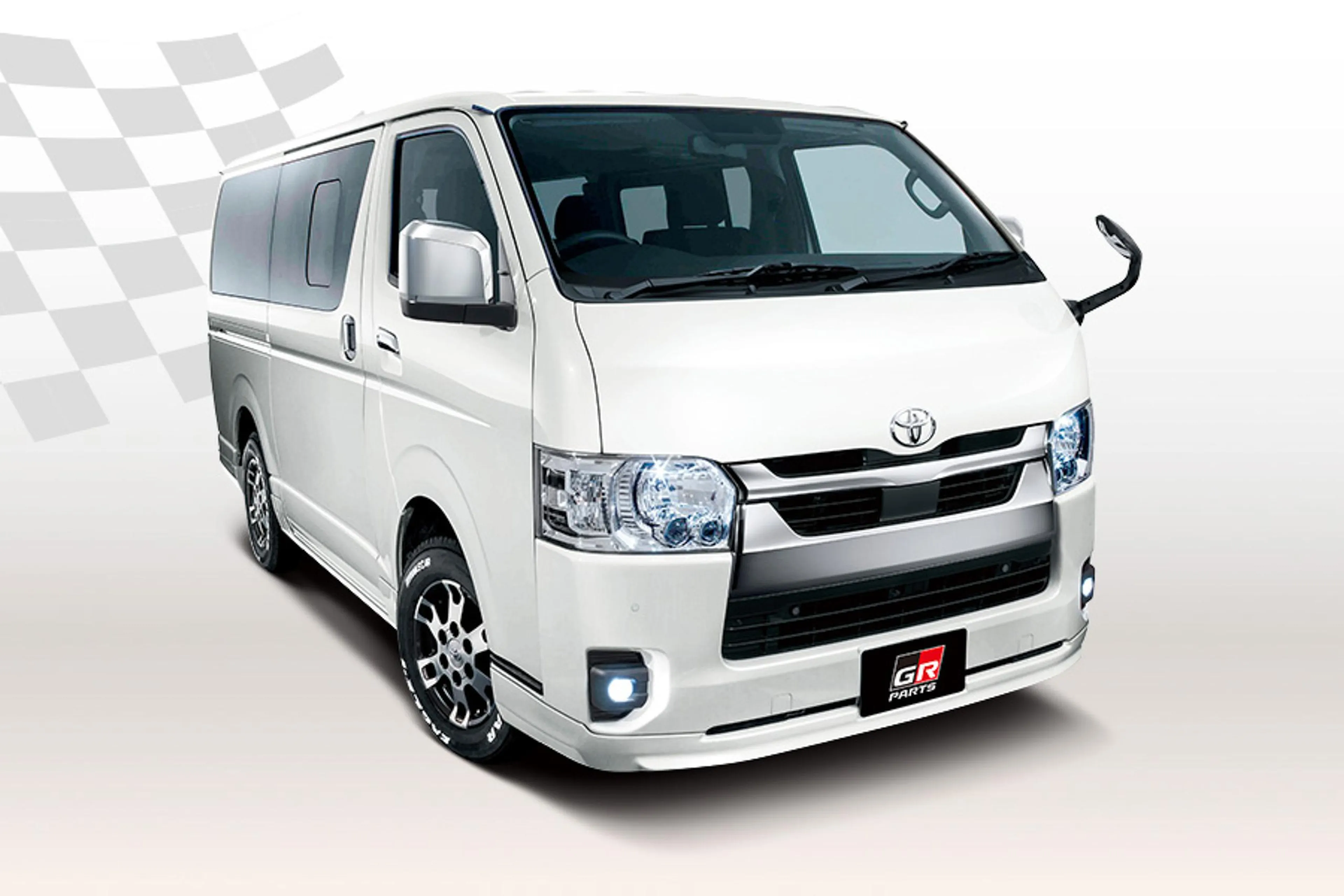 Toyota is still making dress-up kits for the H200 Hiace