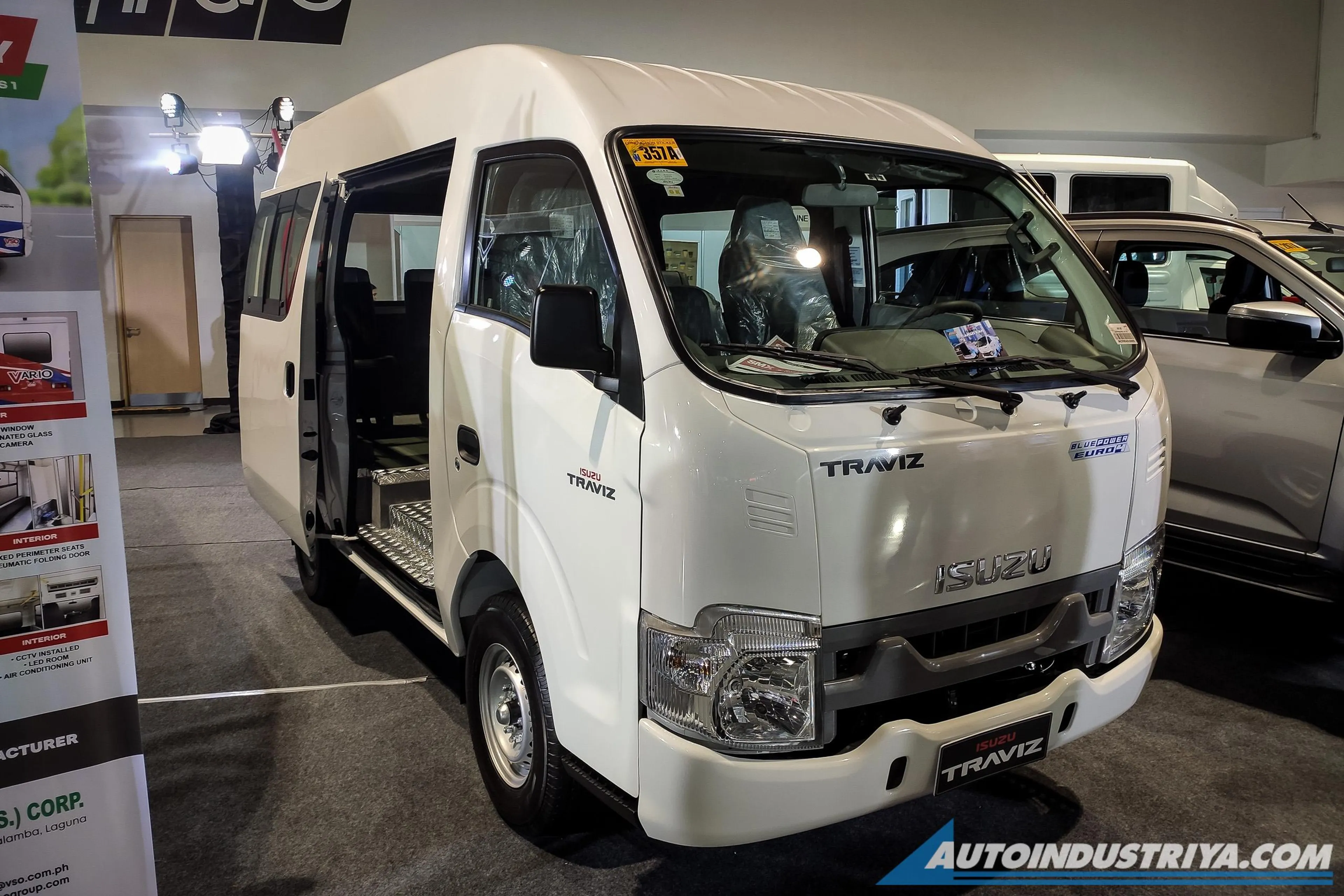 Isuzu PH transforms Traviz into a 12-seater van