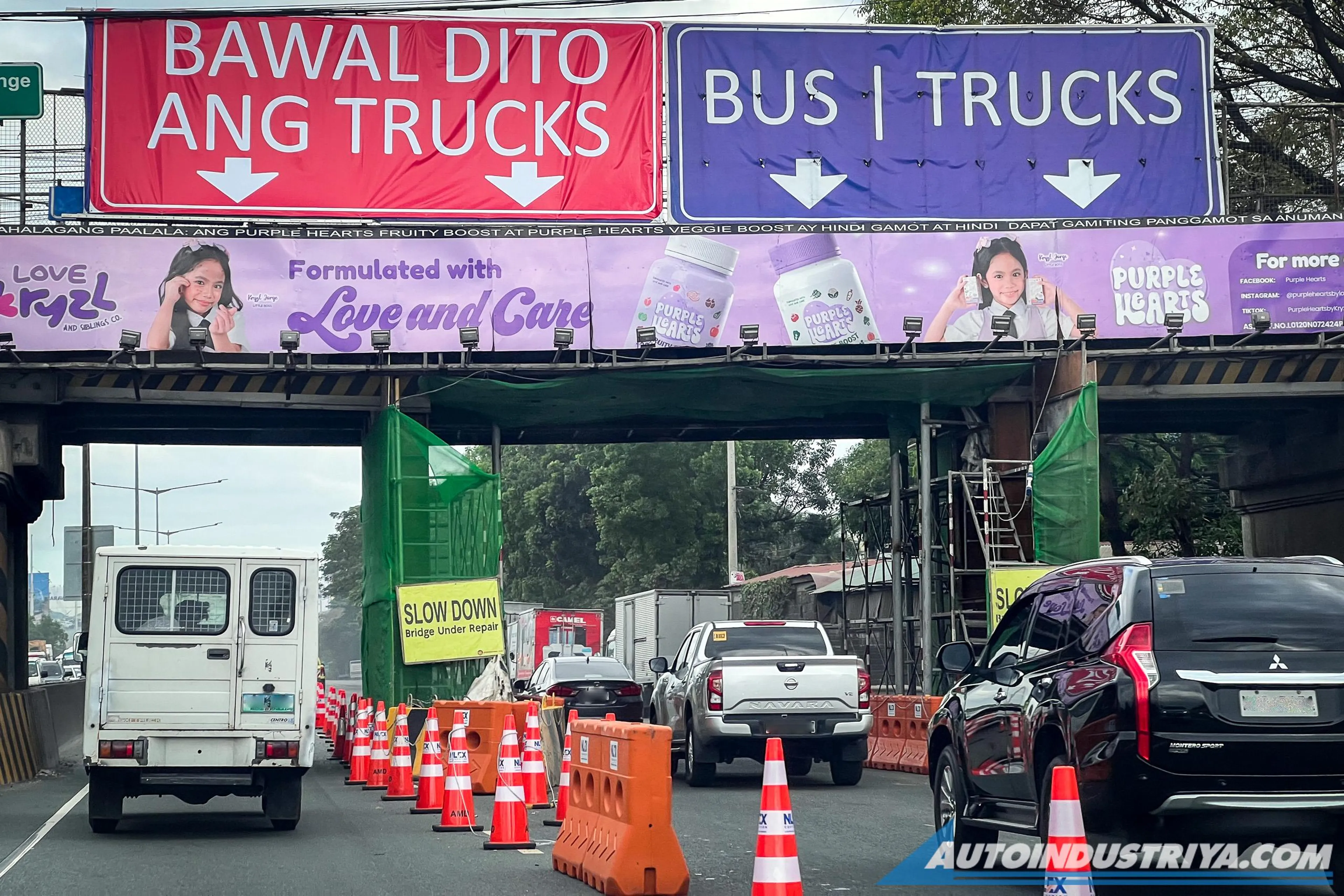 NLEX Marilao Interchange Bridge repair will take about 2-3 weeks