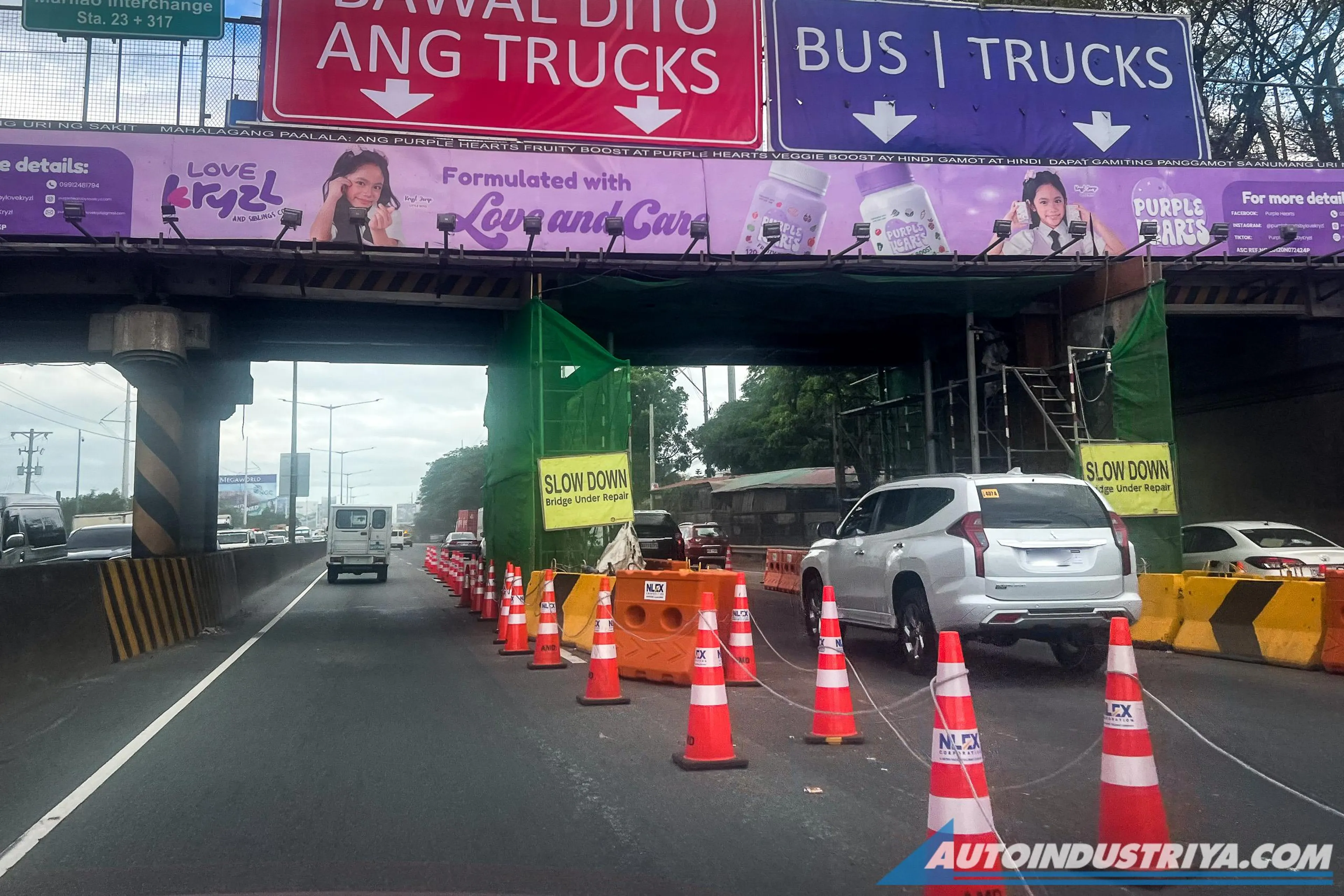 DOTr wants toll holiday, more lanes on NLEX after Marilao Bridge mishap