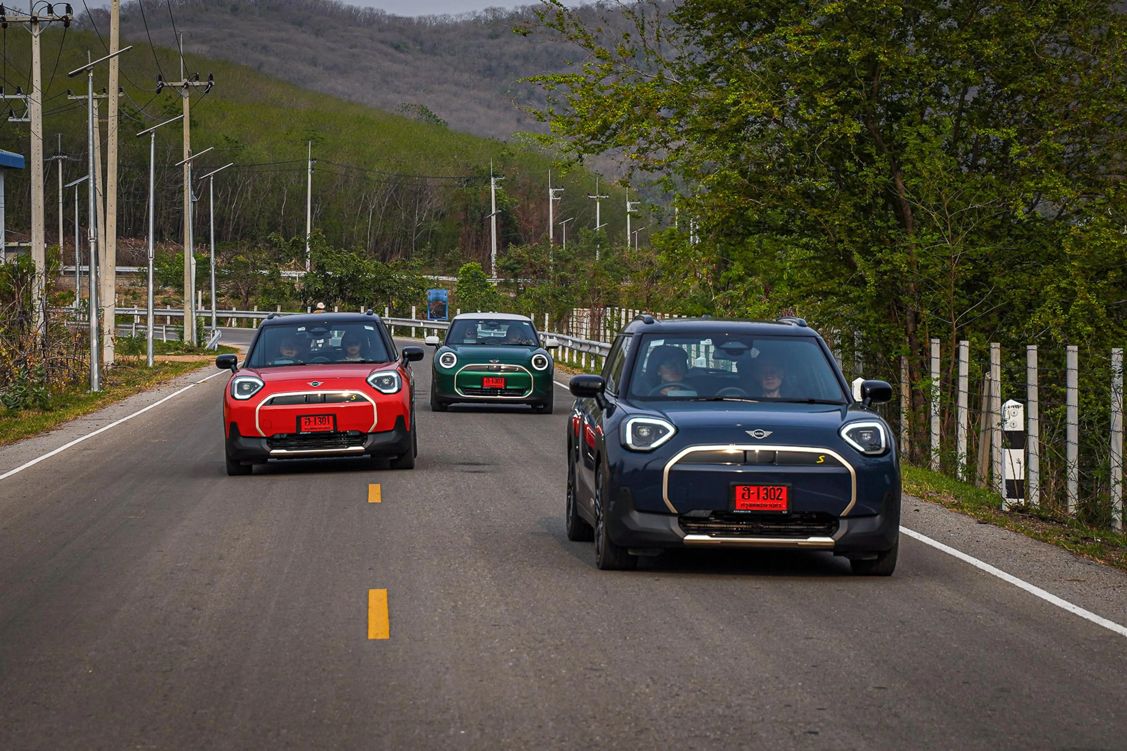 The Thailand Job: Mini Aceman SE, Cooper SE drive
