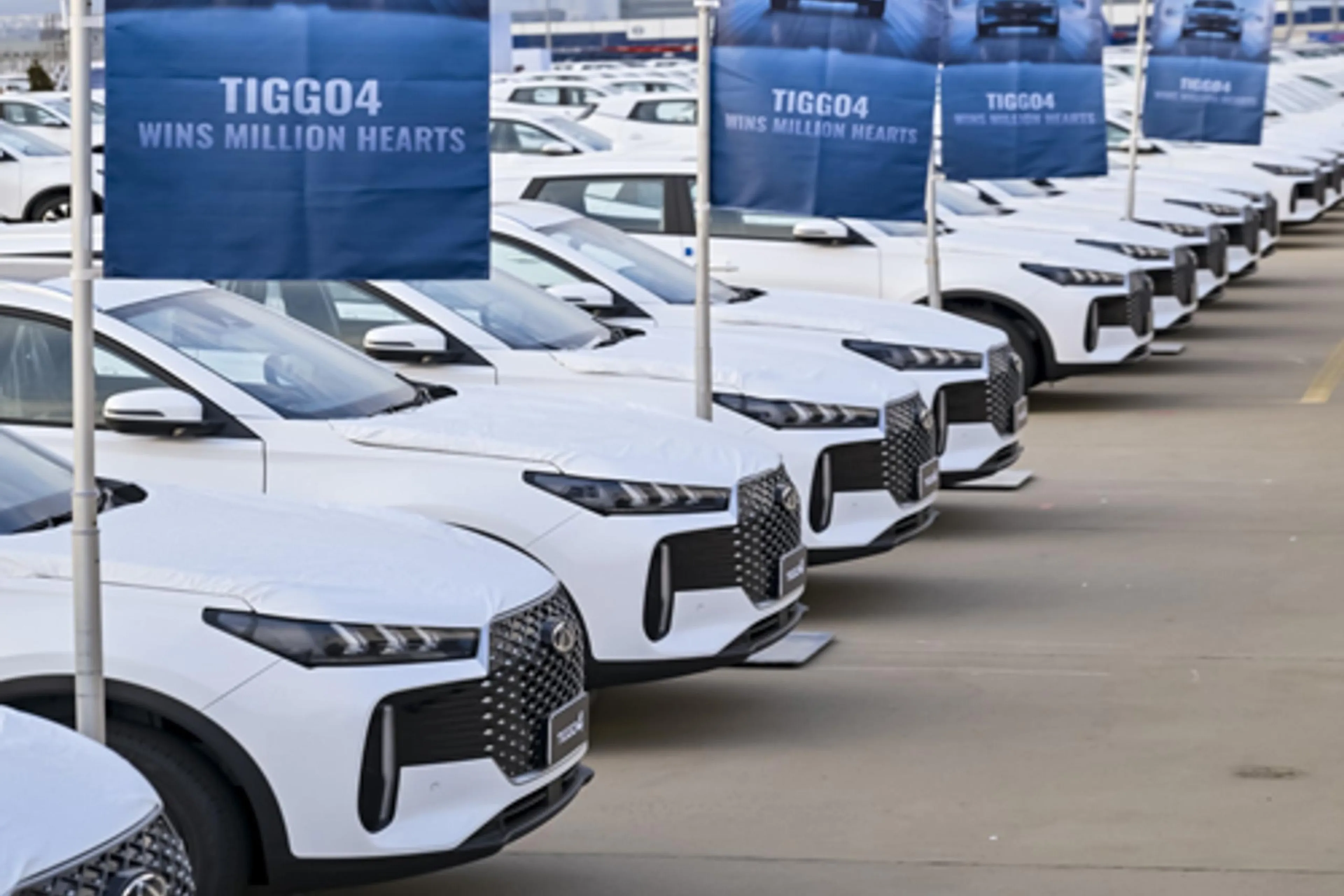 Chery has exported 1 million units of Tiggo 5