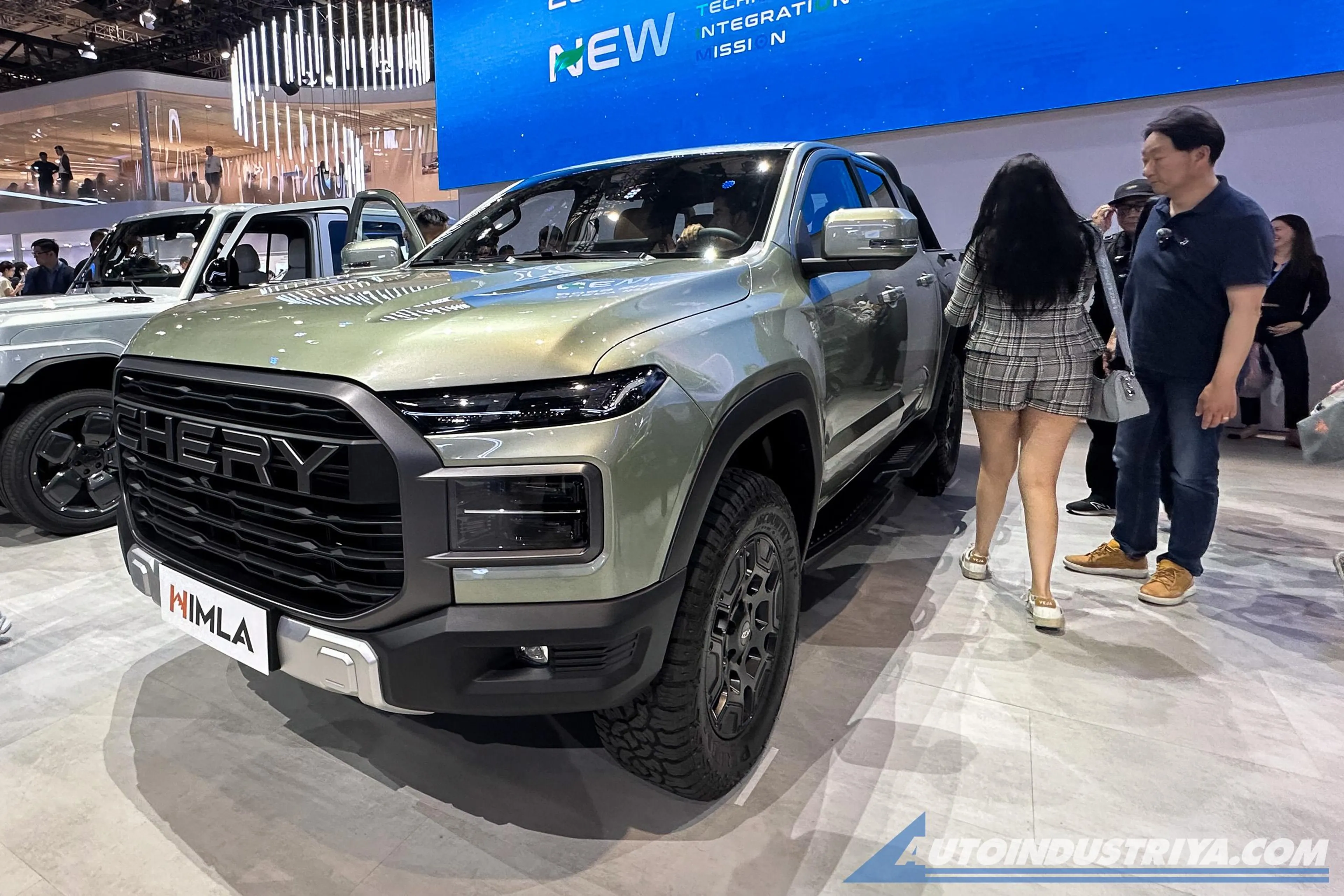 Shanghai 2025: Chery previews Himla pickup truck