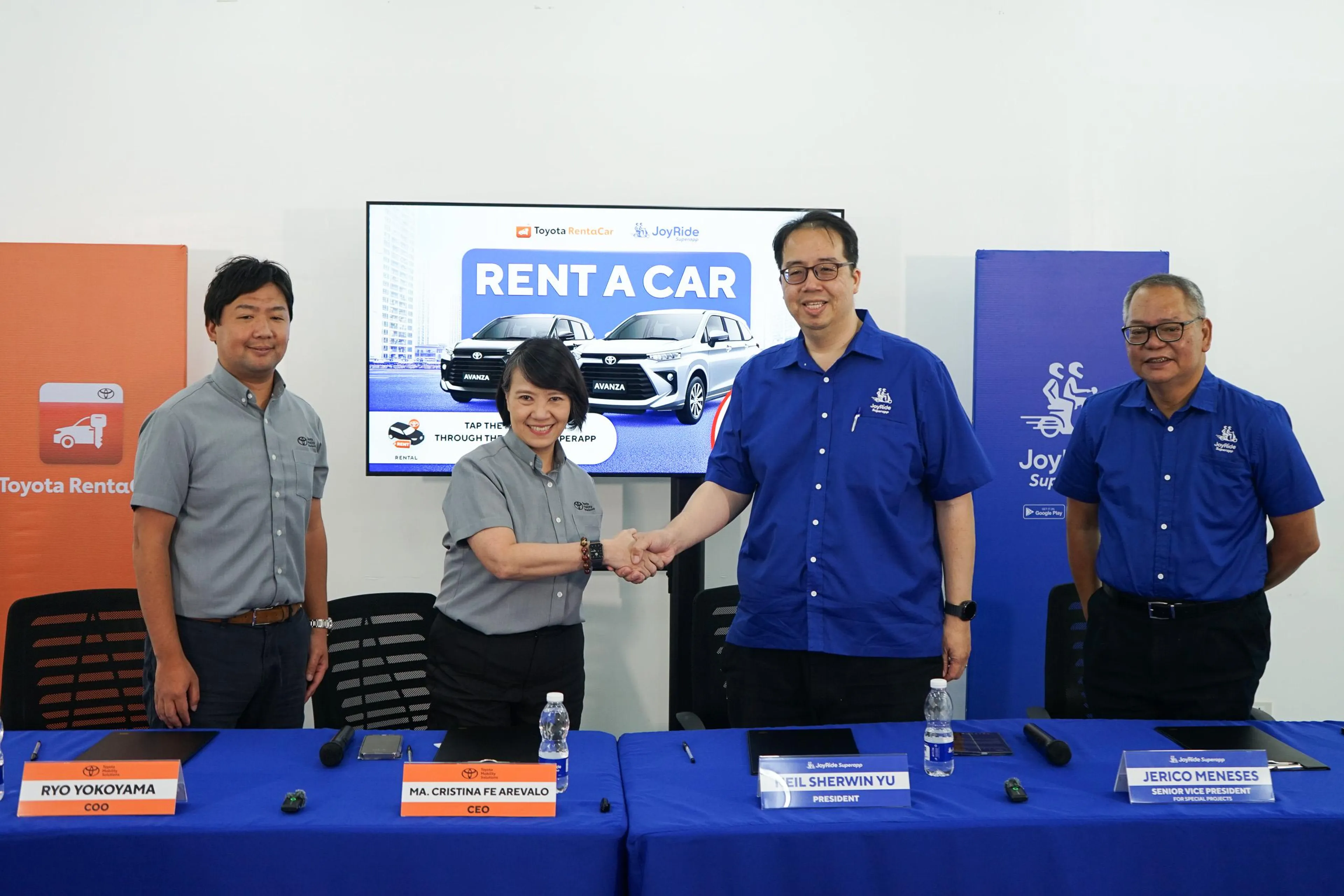 Toyota PH partners with JoyRide for long term car rental services