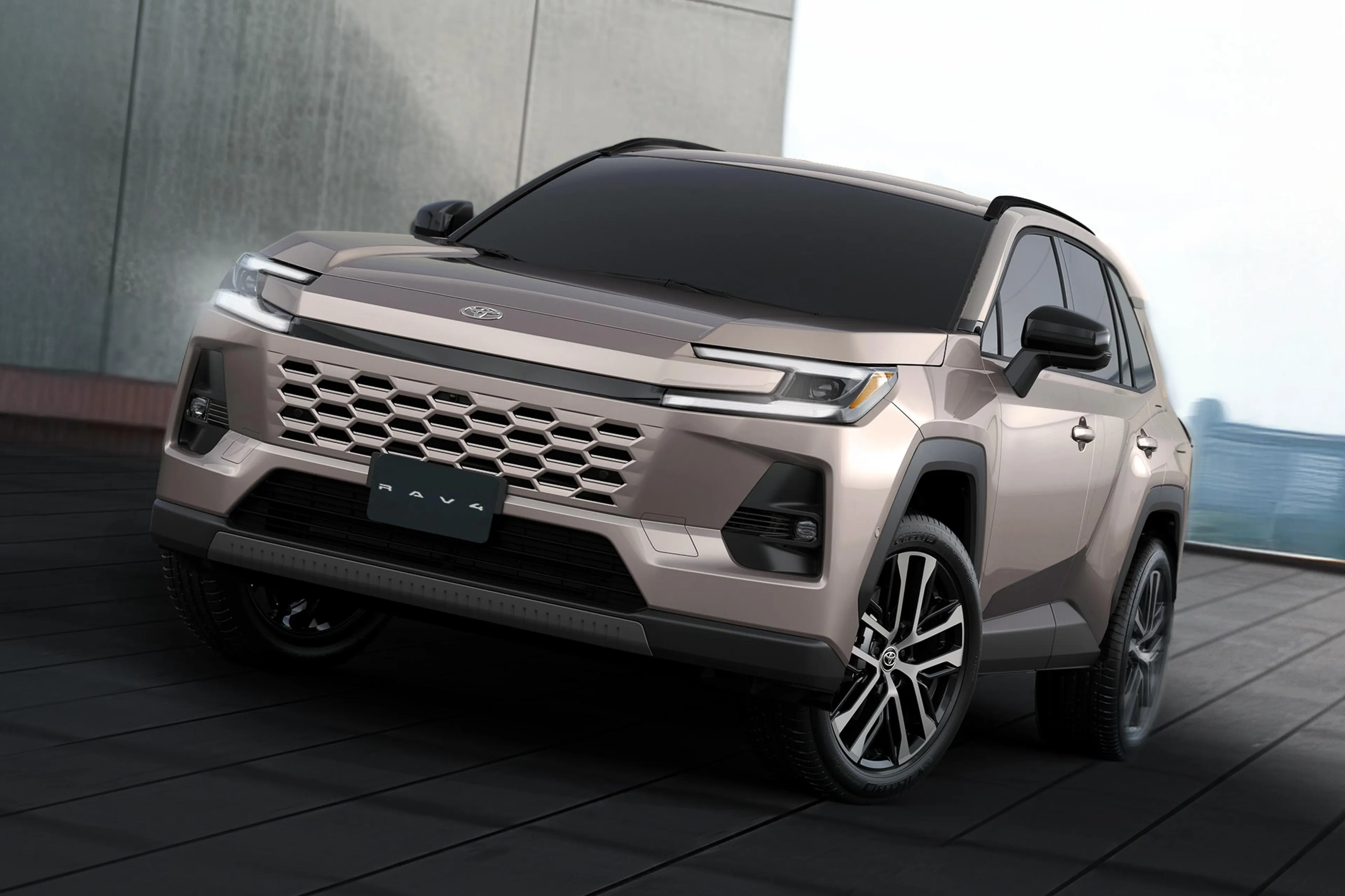 This is the all-new 2026 Toyota RAV4