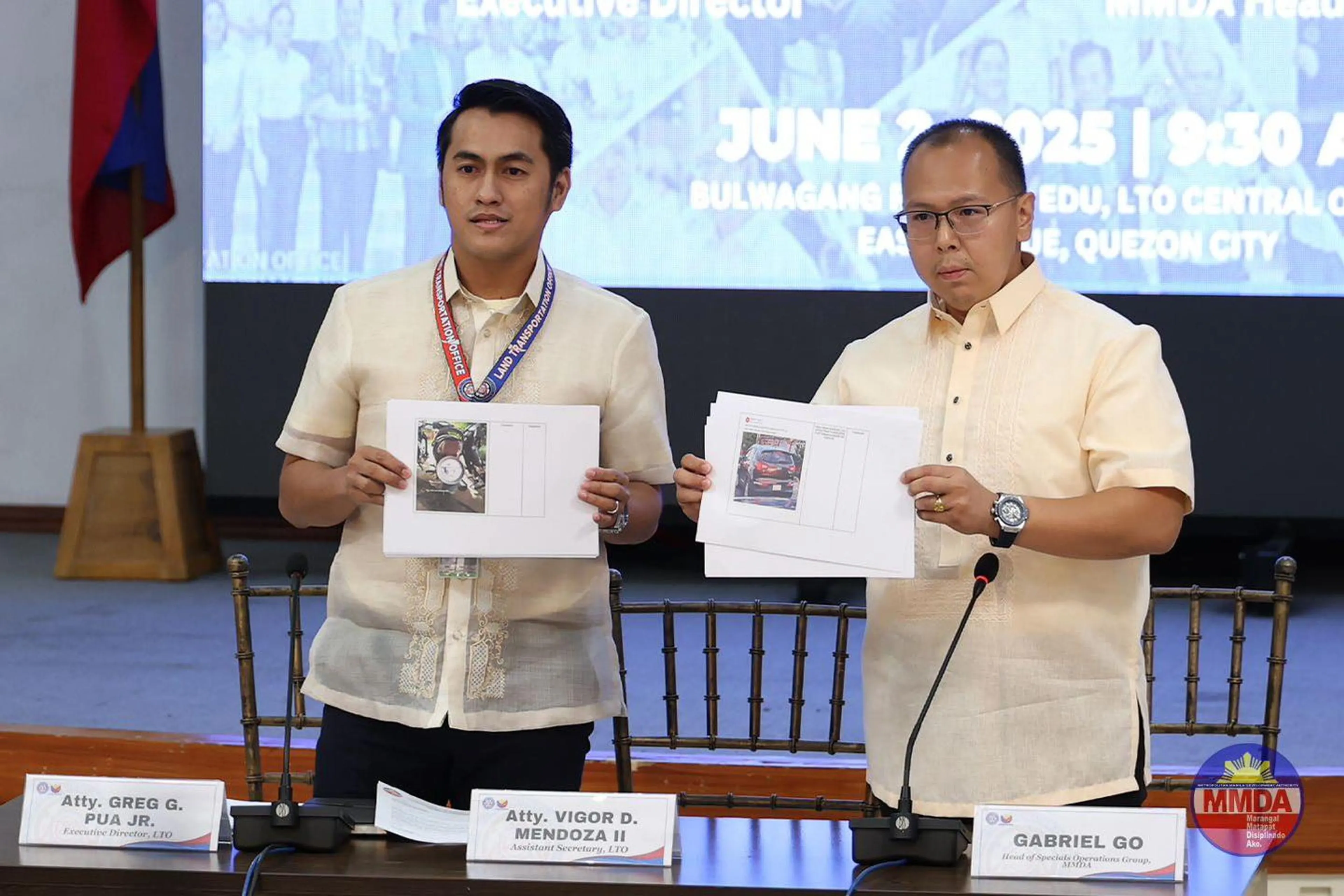 MMDA, LTO warn vs 'takip plaka' scheme to avoid NCAP
