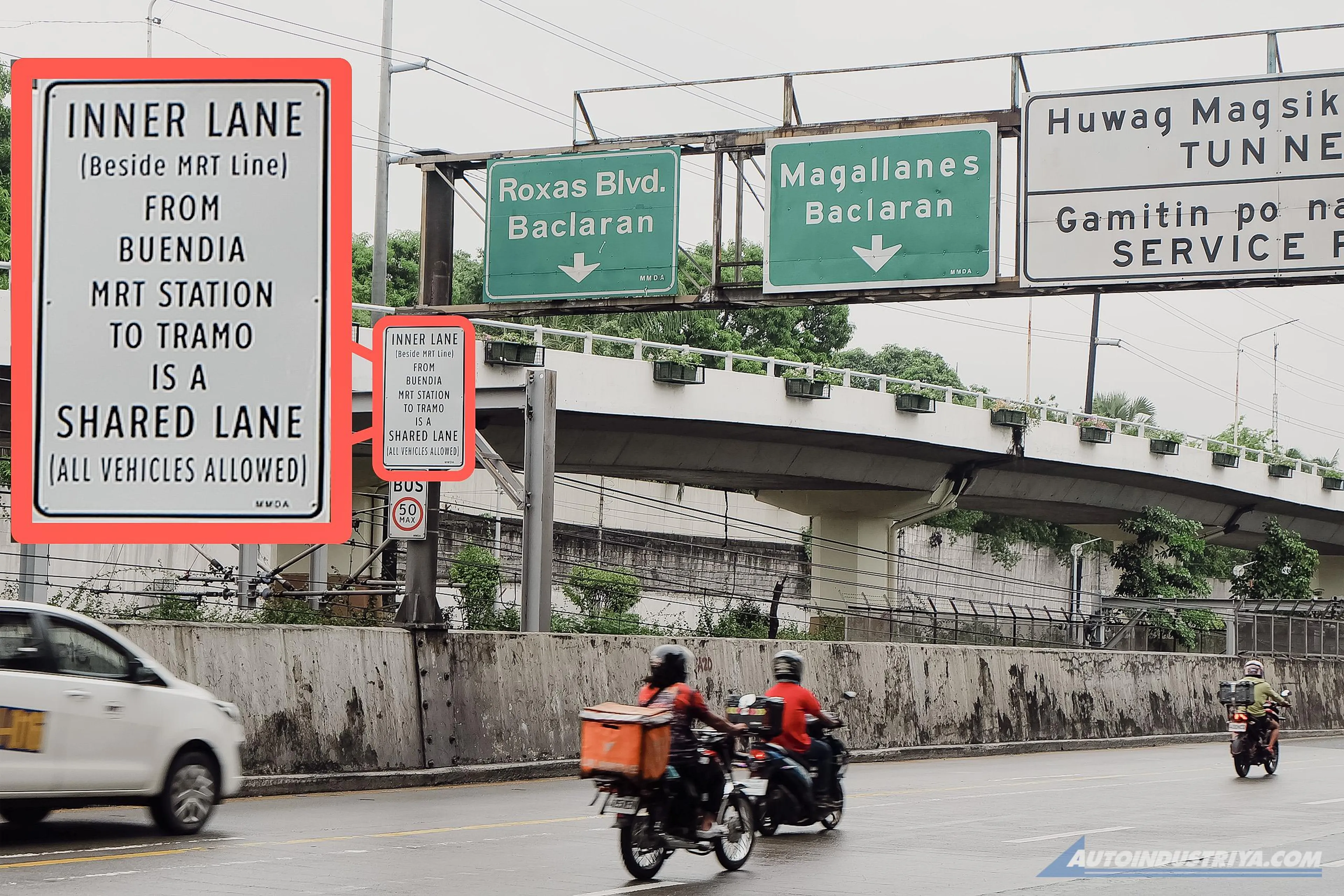 MMDA: EDSA 'bus lane' along Pasay-Makati open to all motorists