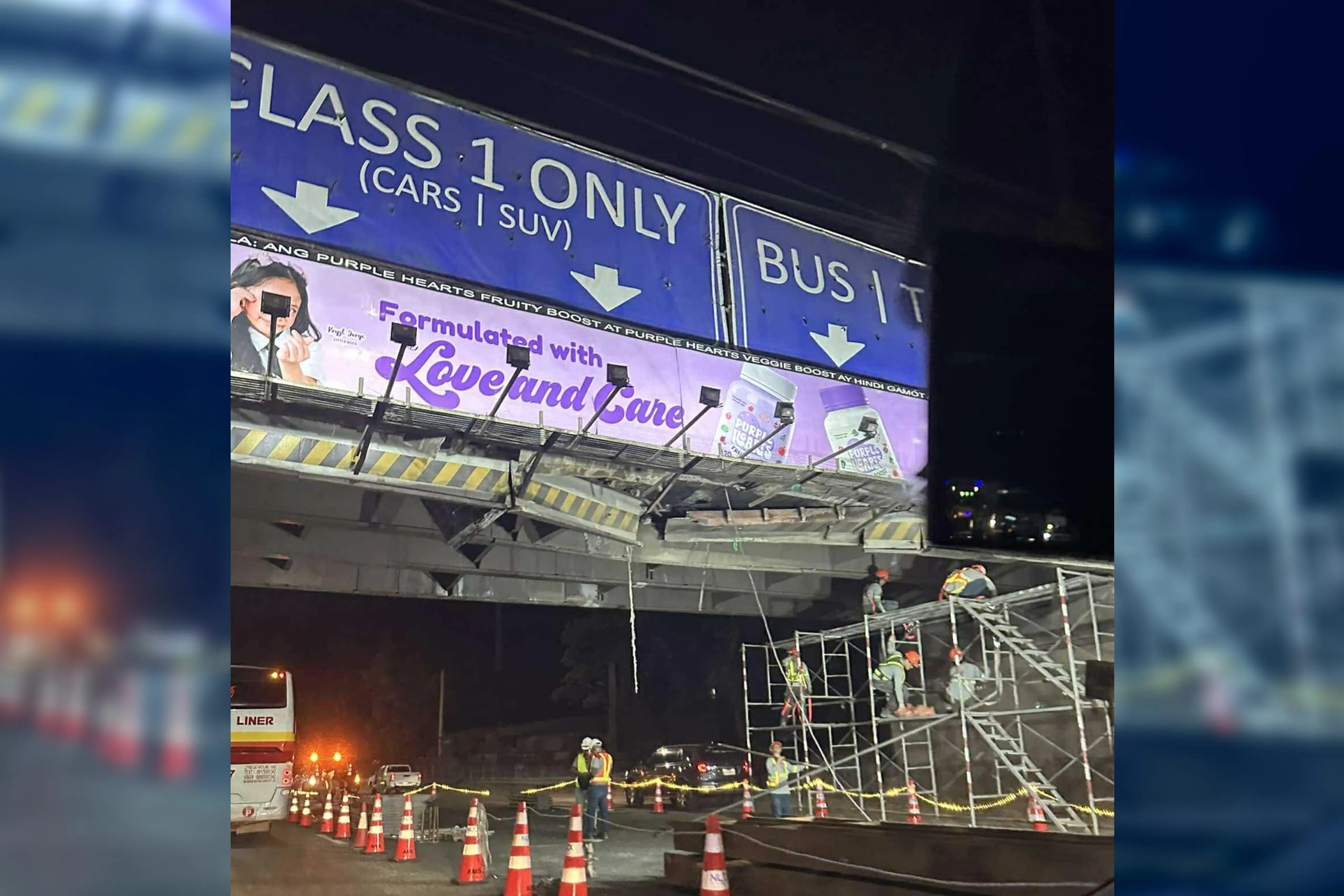 DOTr orders NLEX to stop toll collection amid new Marilao bridge incident