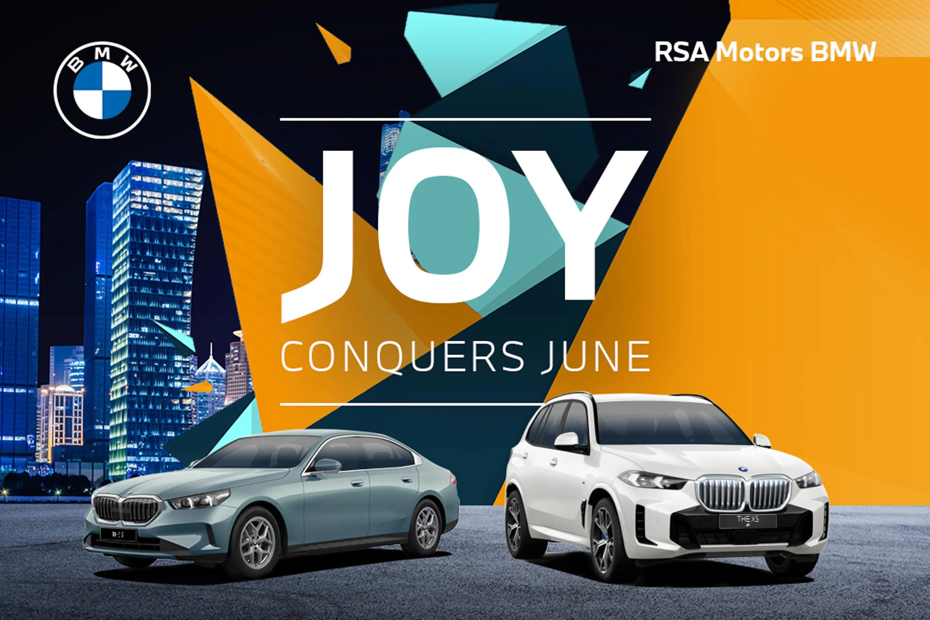 Get to know the BMW 5 Series, X5 PHEV at Joy Conquers June