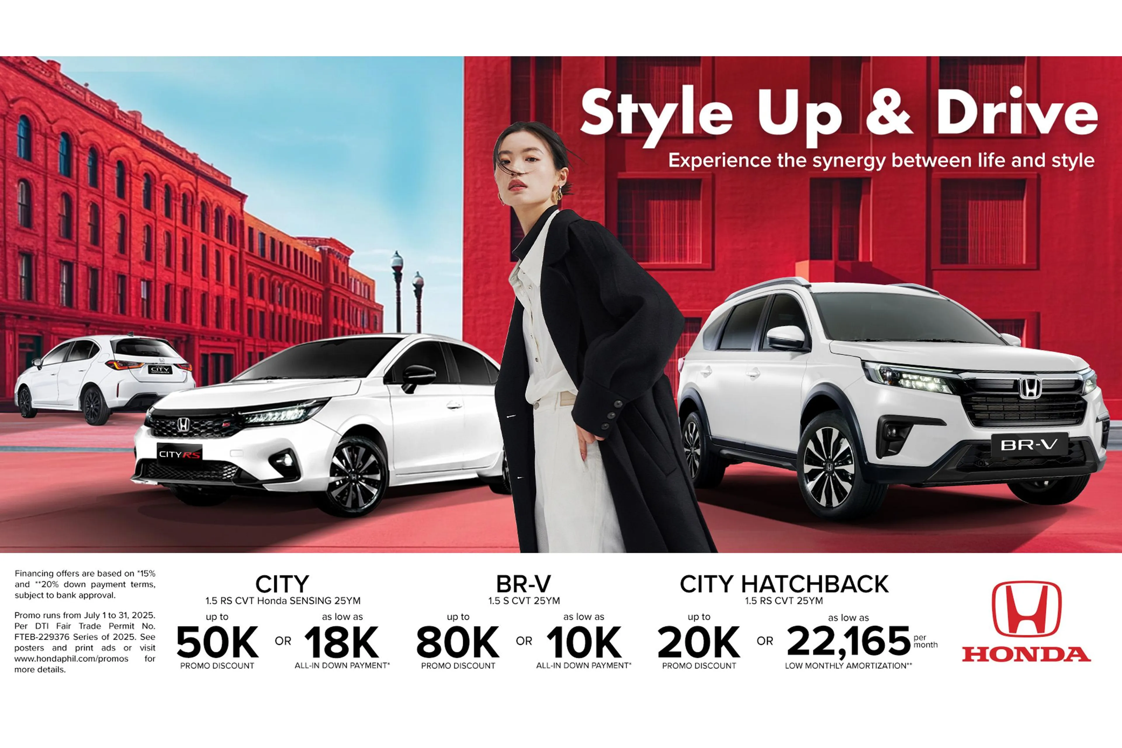 Honda Cars PH extends Style up and Drive Promo to July 31