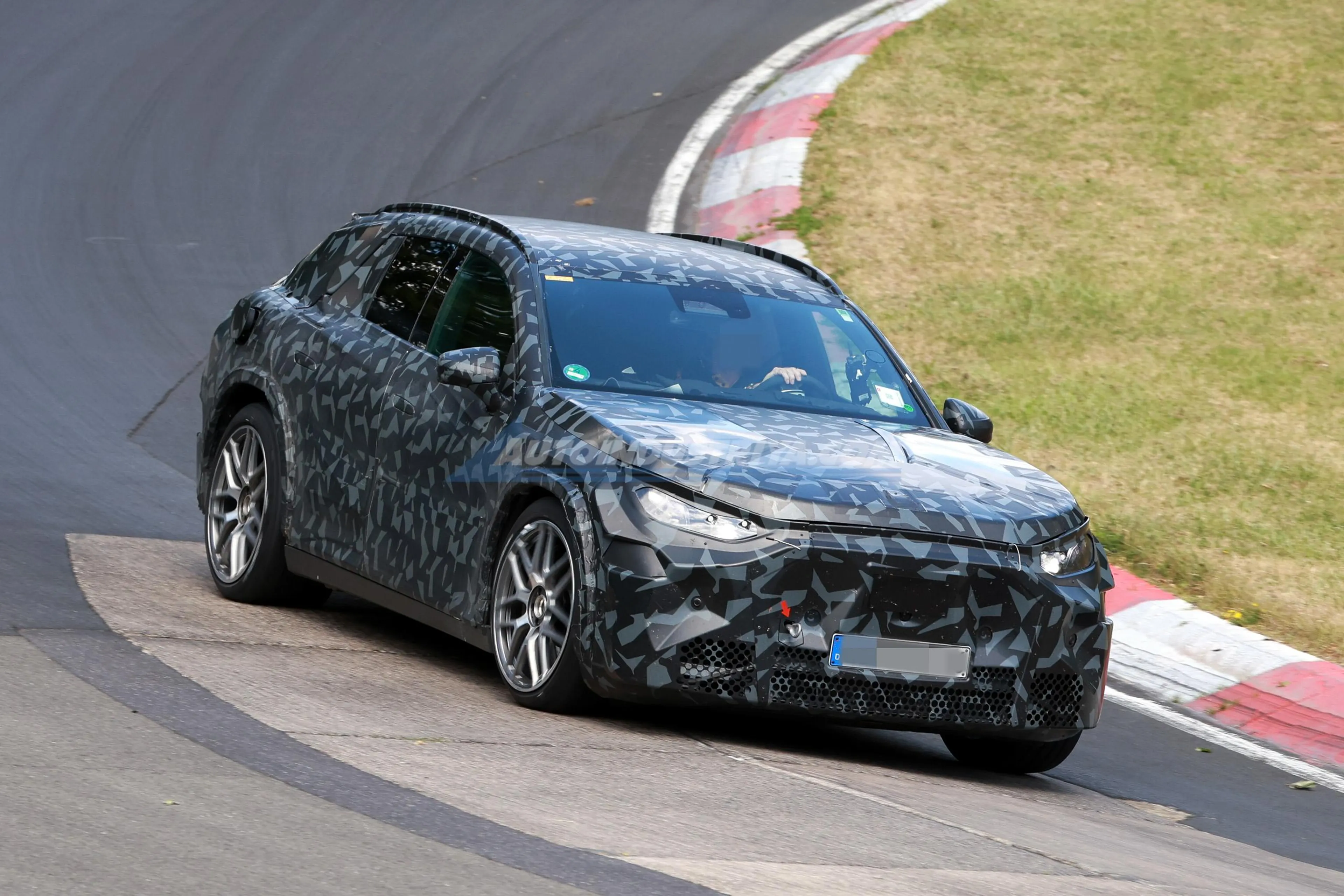SPIED: Mercedes-AMG's 1,000 HP electric SUV seen at the Nurburgring