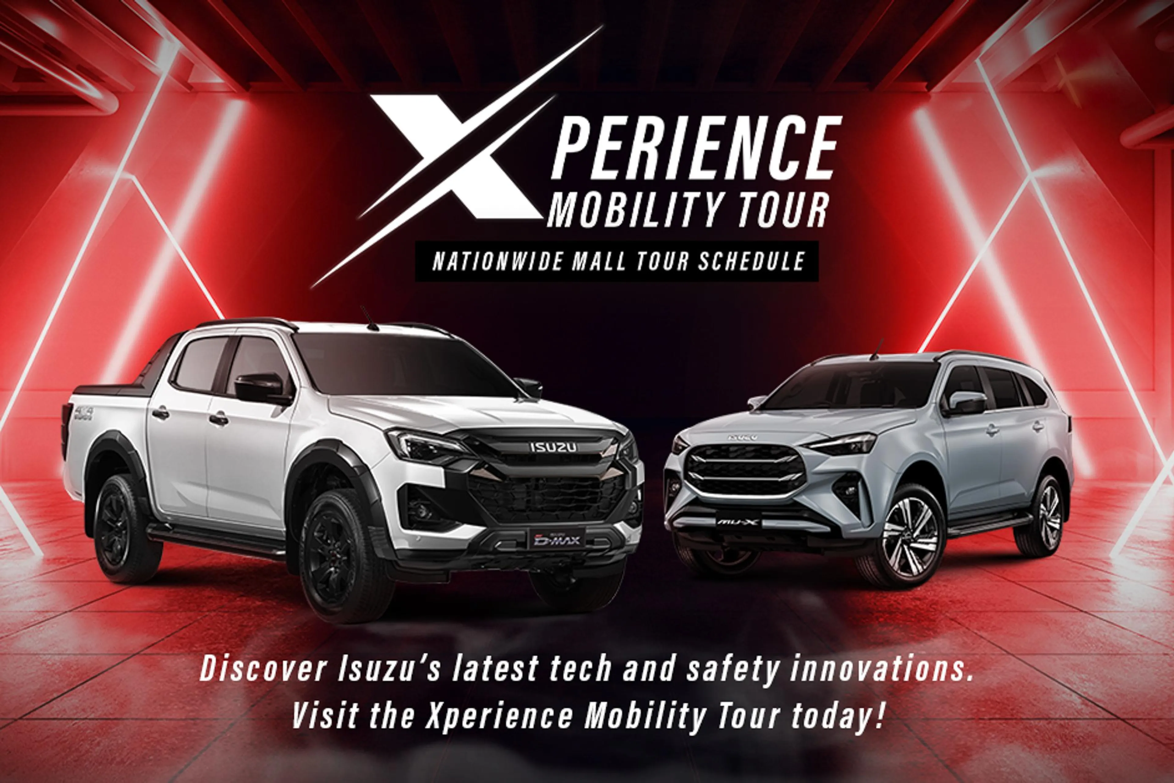 Isuzu PH kicks off nationwide mall tour of D-Max, mu-X