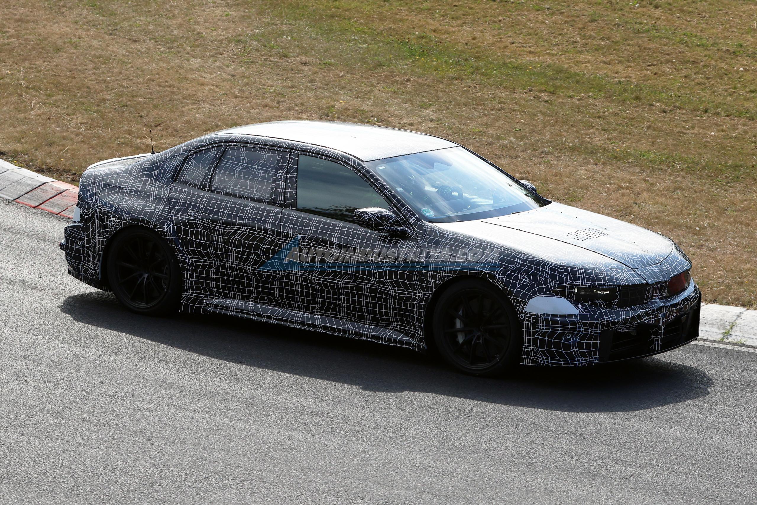 SPIED: Here's your first look at BMW M3 EV