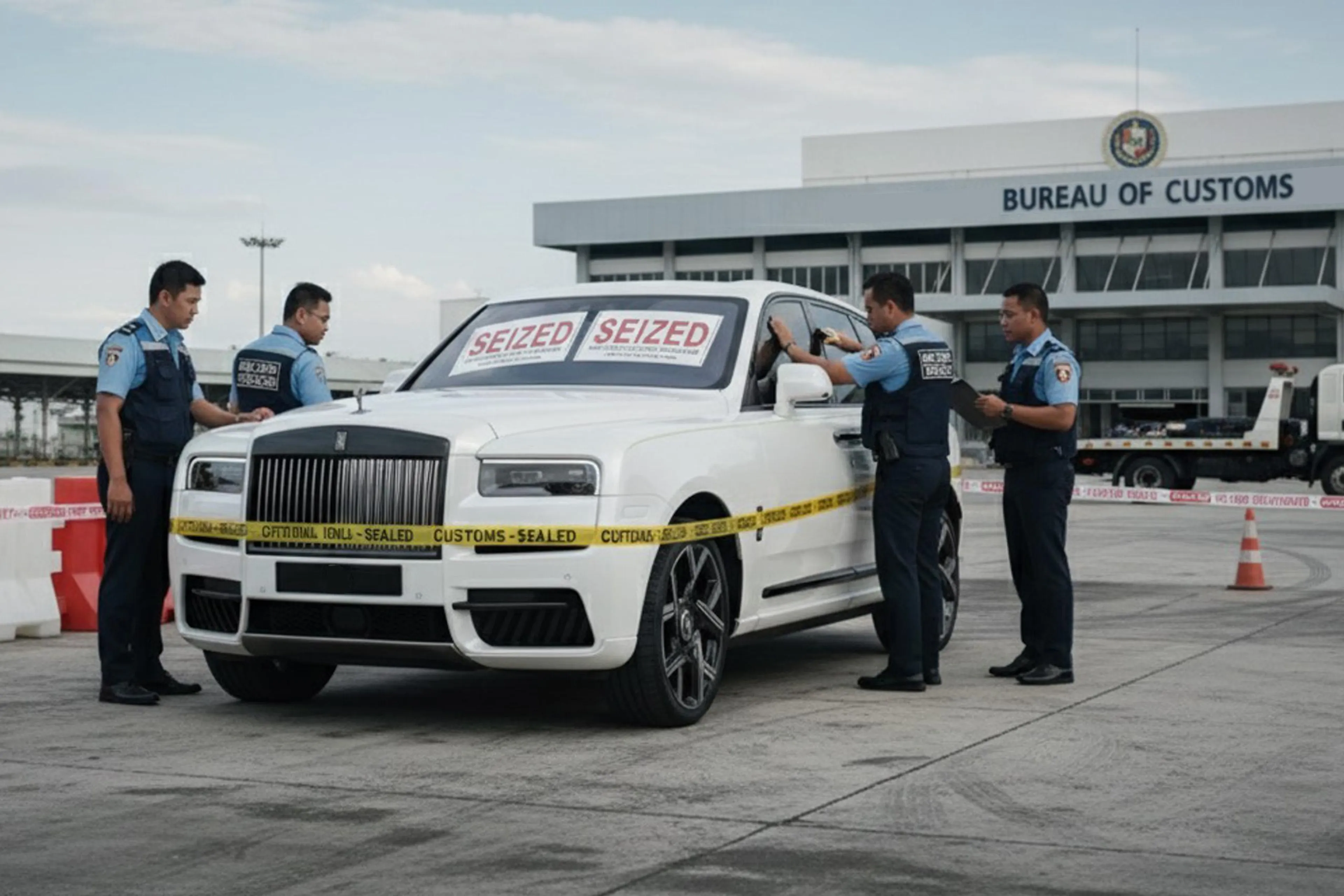 Can BOC hold, inspect, and seize the luxury automobile you already own?