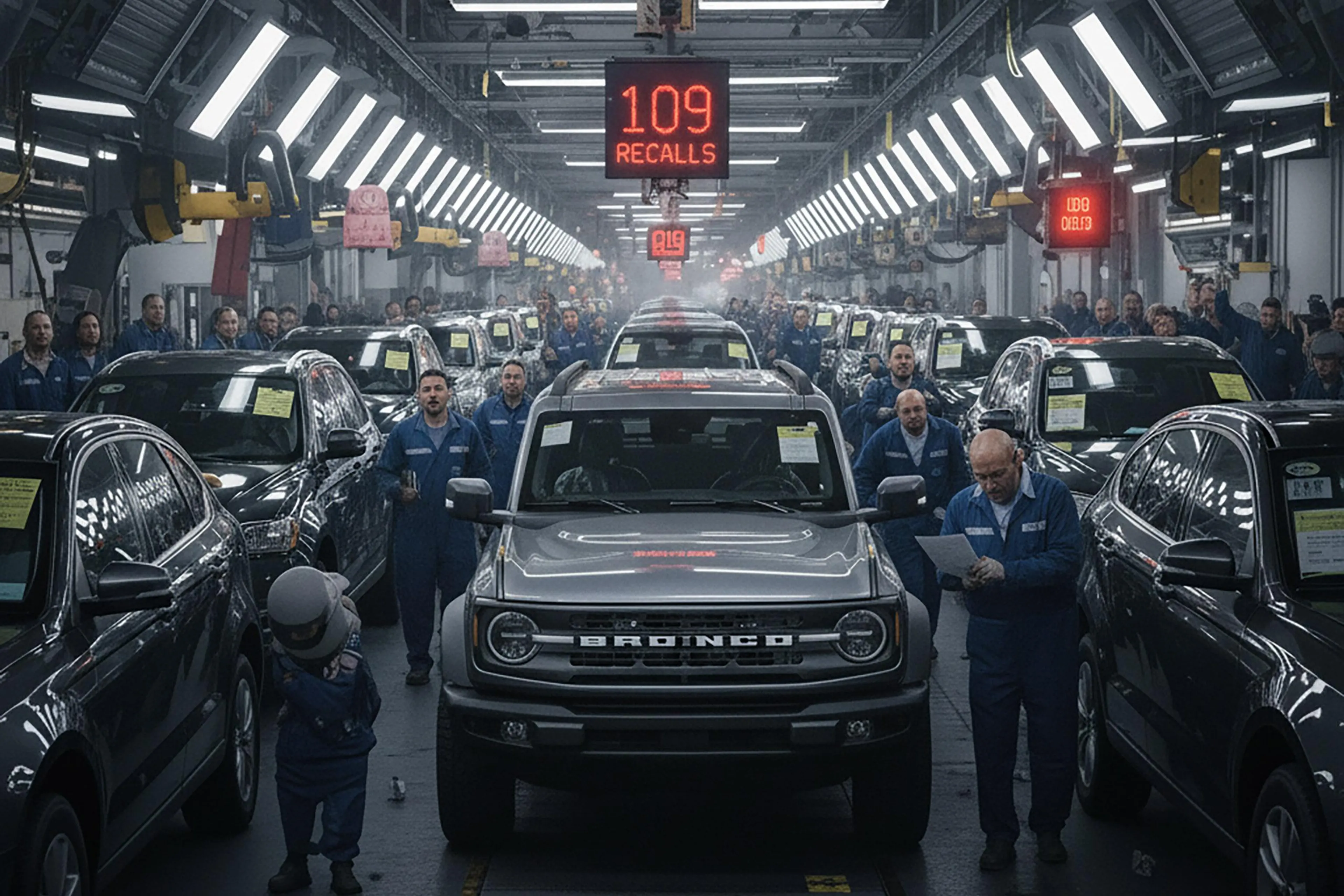 Tough Luck: Ford has issued 109 recalls from January to August 2025