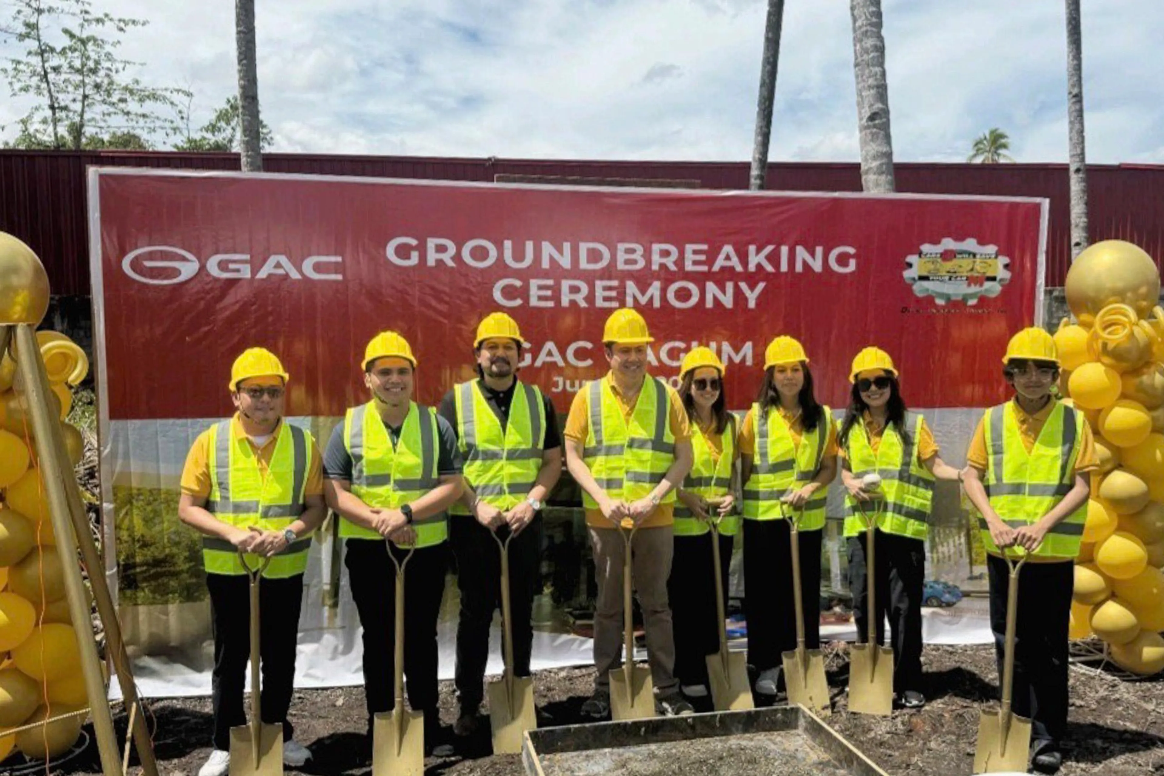 GAC Motor PH breaks ground for new Tagum dealership in Davao