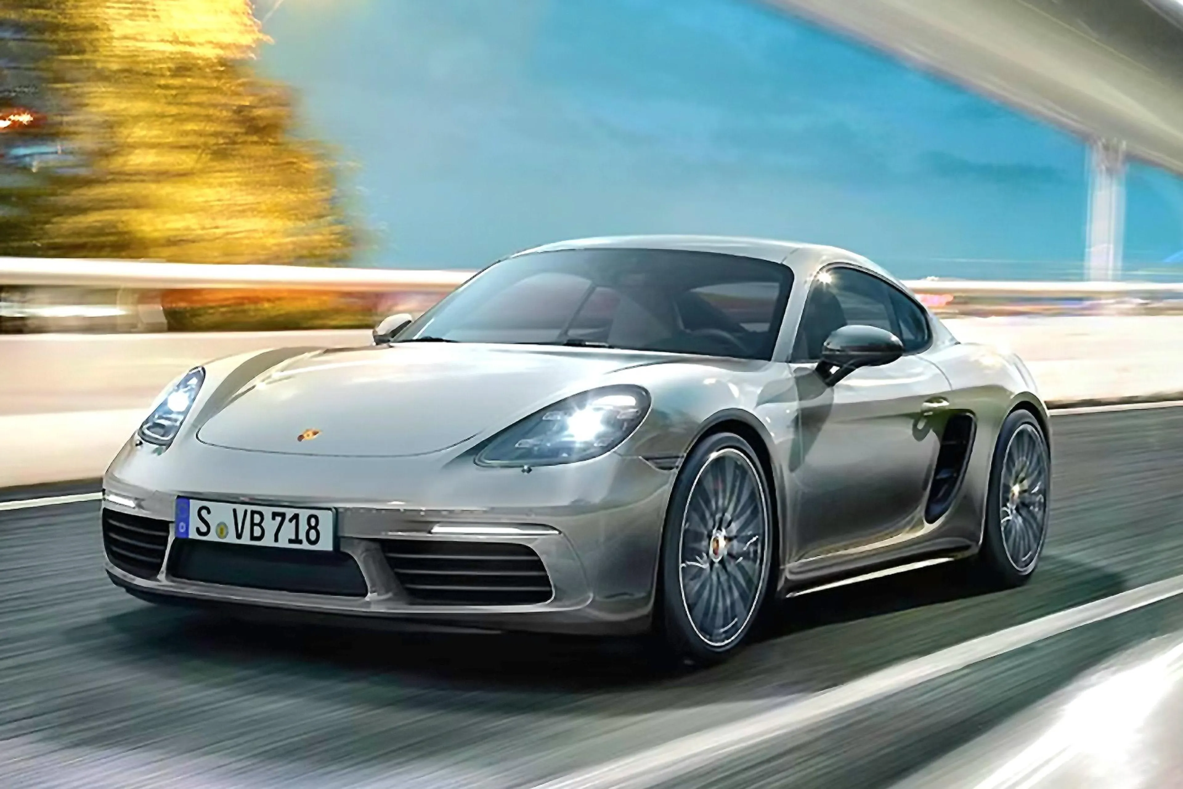 Check out the Porsche 718 Cayman at The Podium this weekend