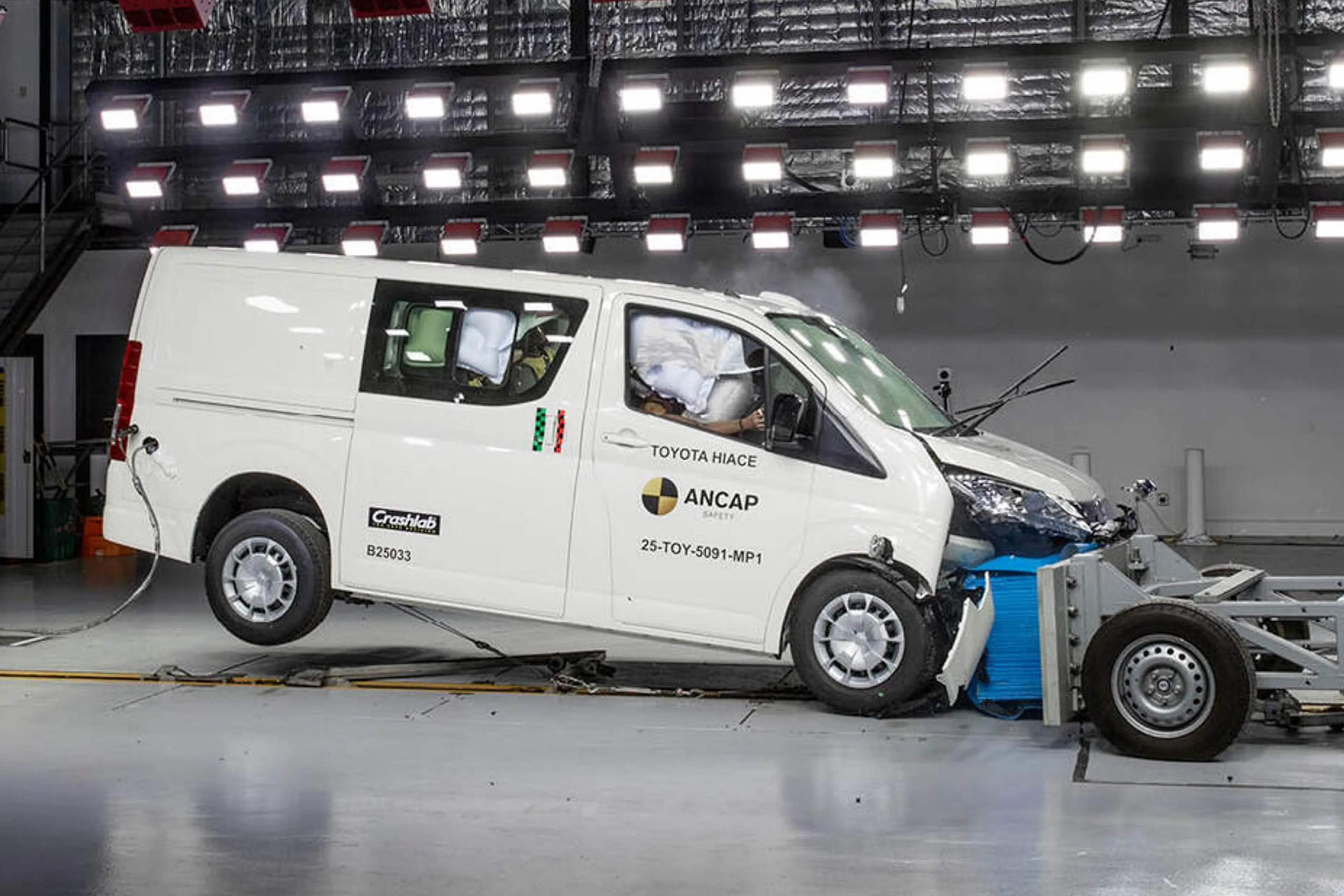 Toyota Hiace: Six years old, but still rated five stars by ANCAP safety