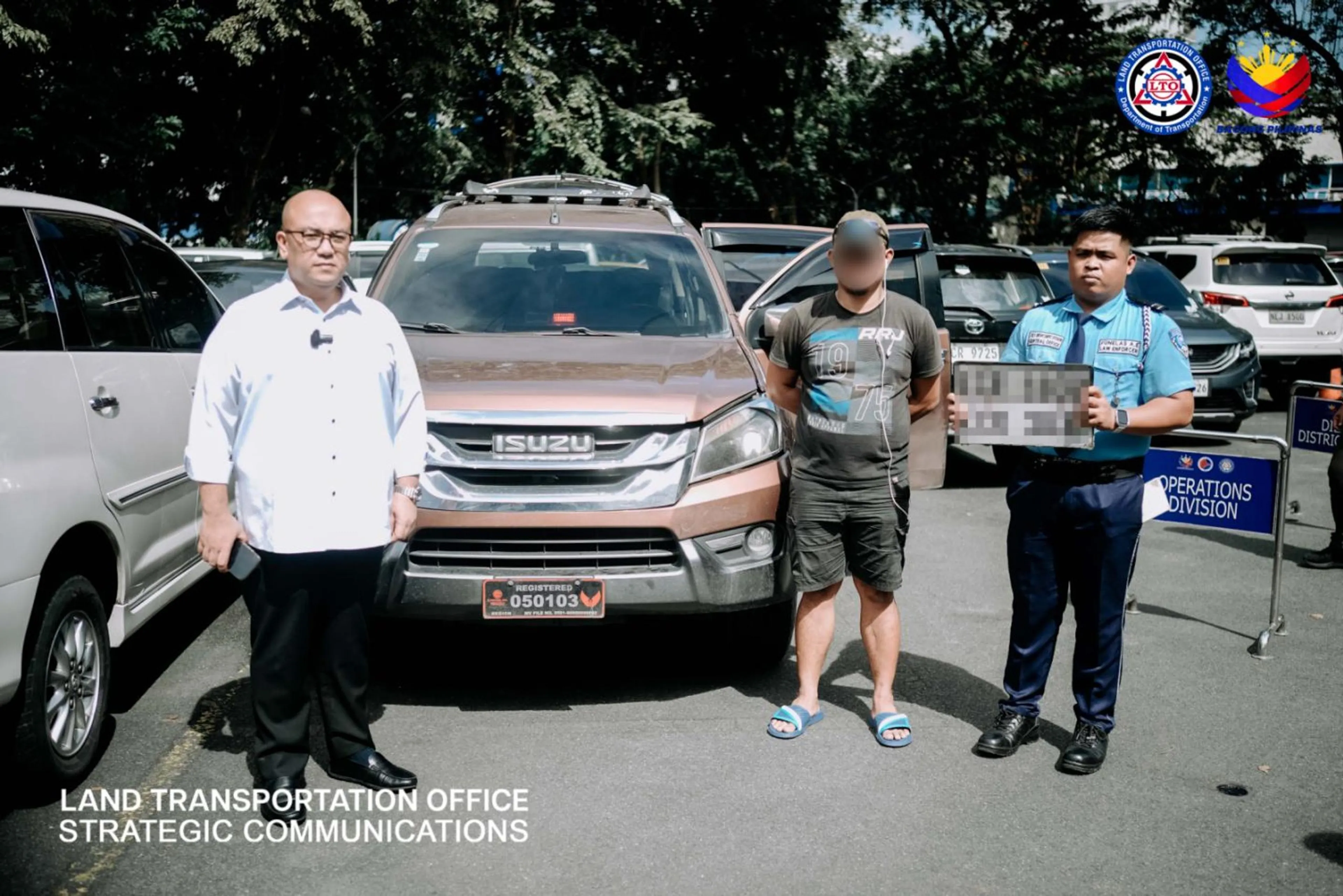 LTO Chief personally nabs driver pretending to be a cop