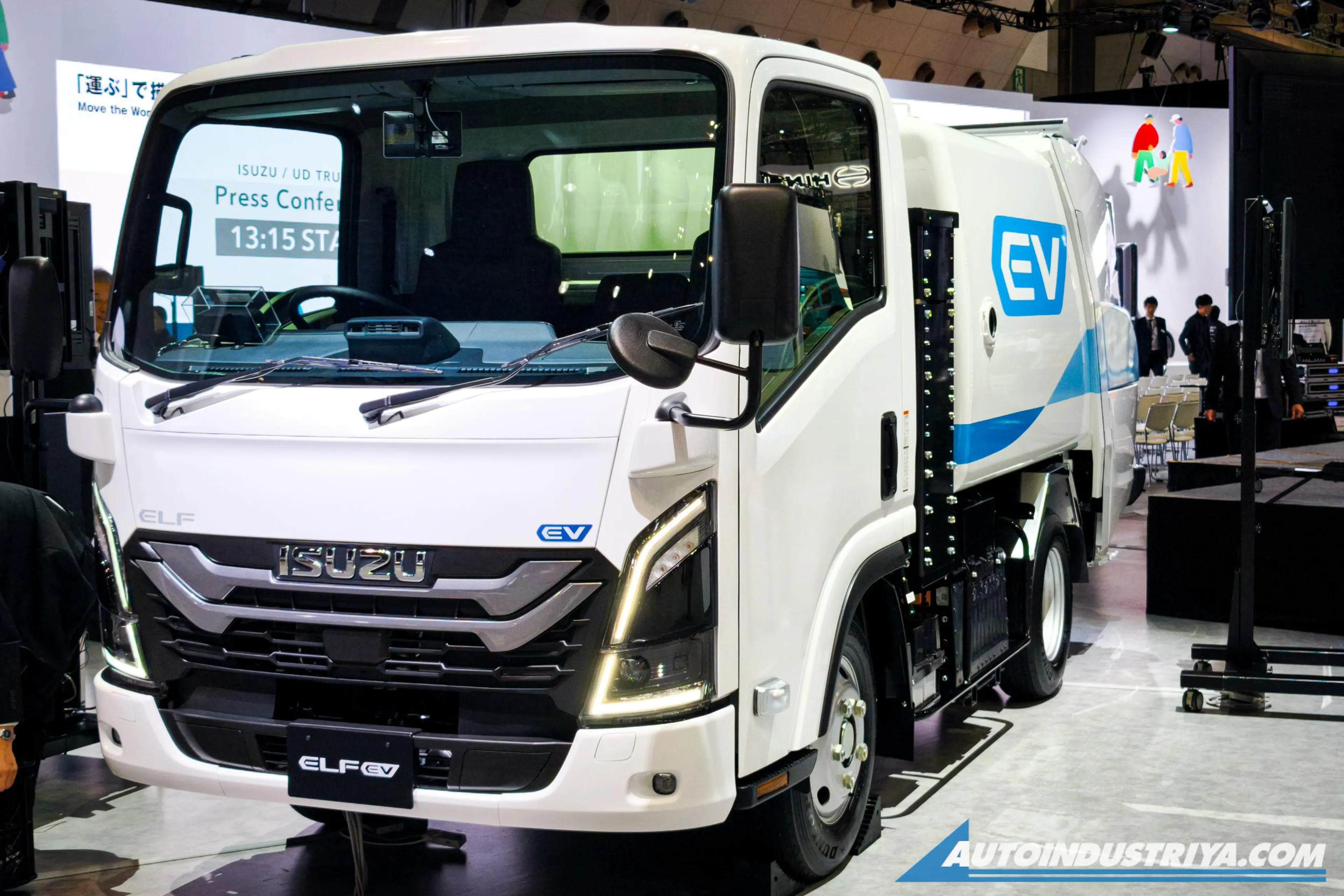 Isuzu Elf EV Garbage Truck is proof dirty jobs can be done clean
