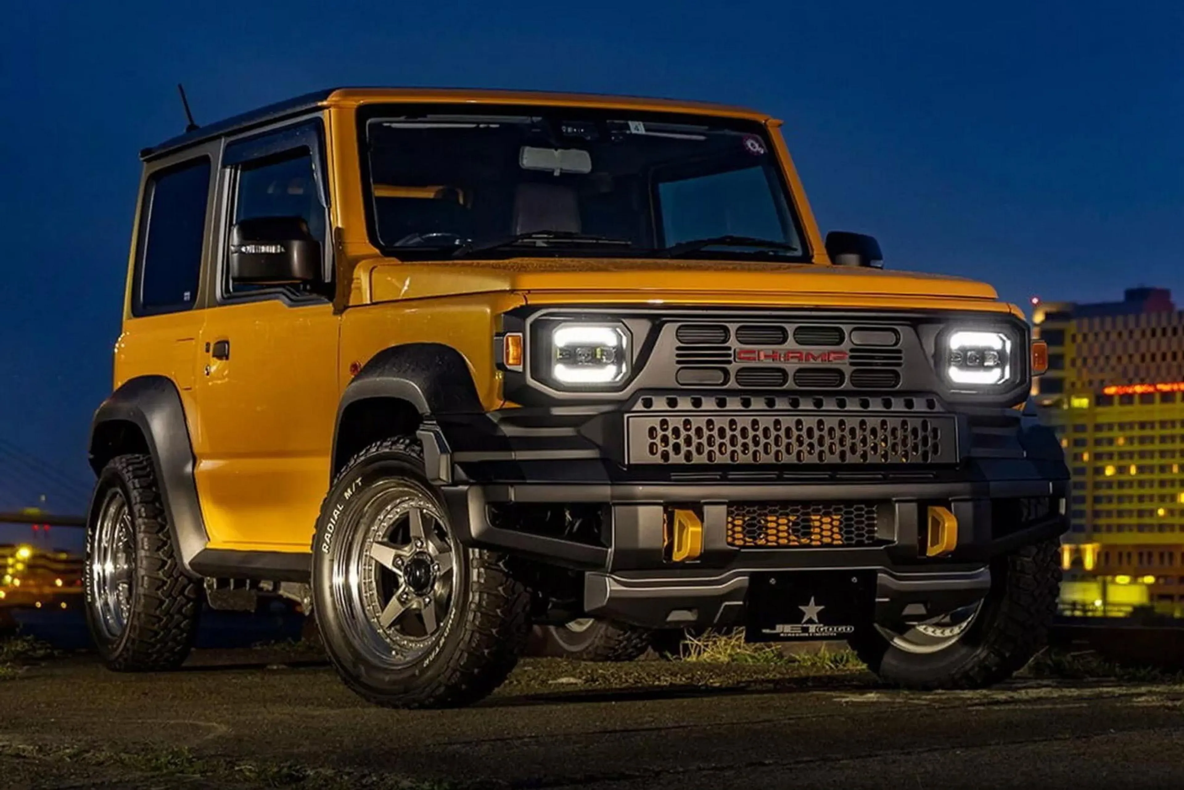 LOOK: Tuner transforms Suzuki Jimny into a Tamaraw look-alike