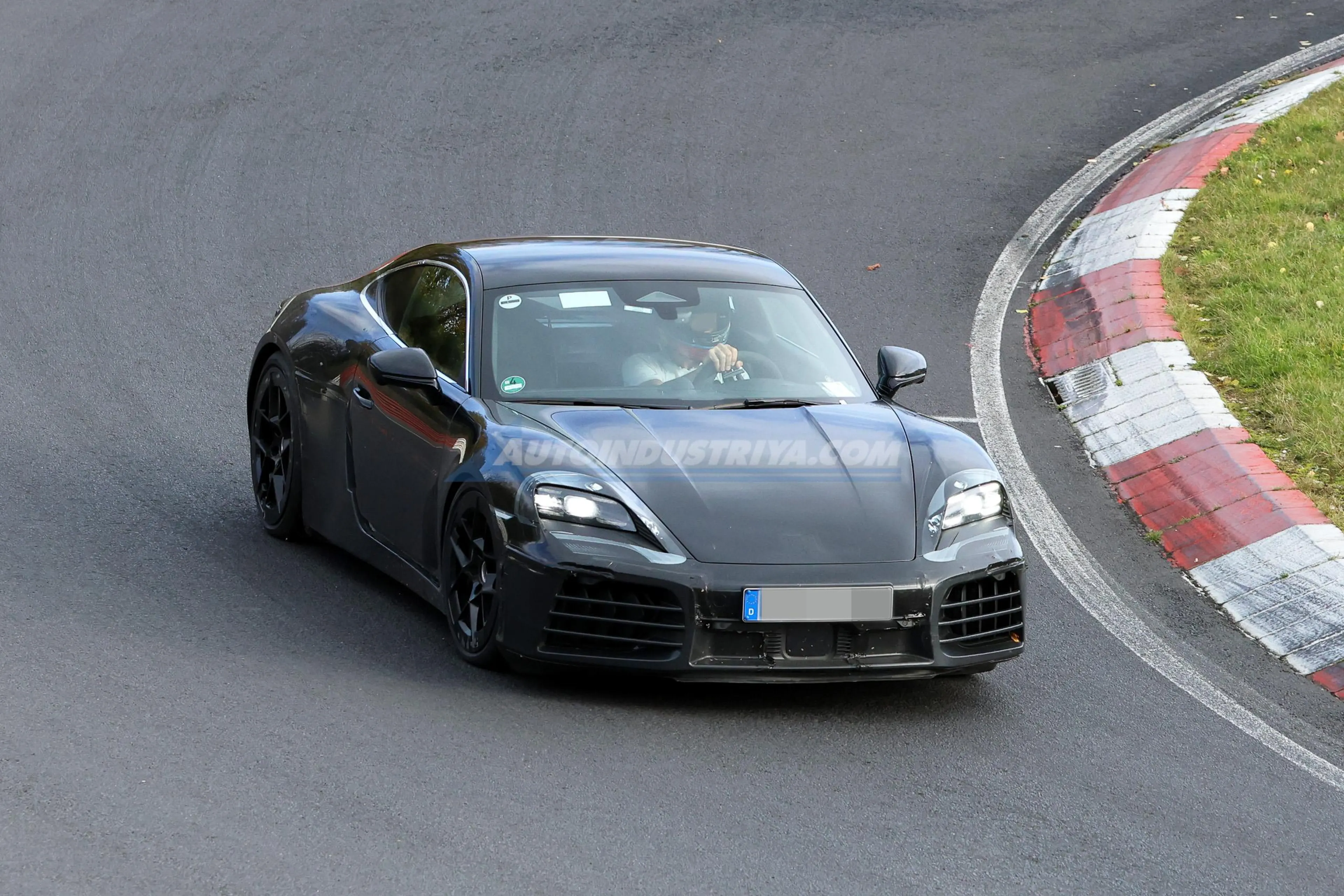 SPIED: Porsche Cayman EV spotted at the Nurburgring