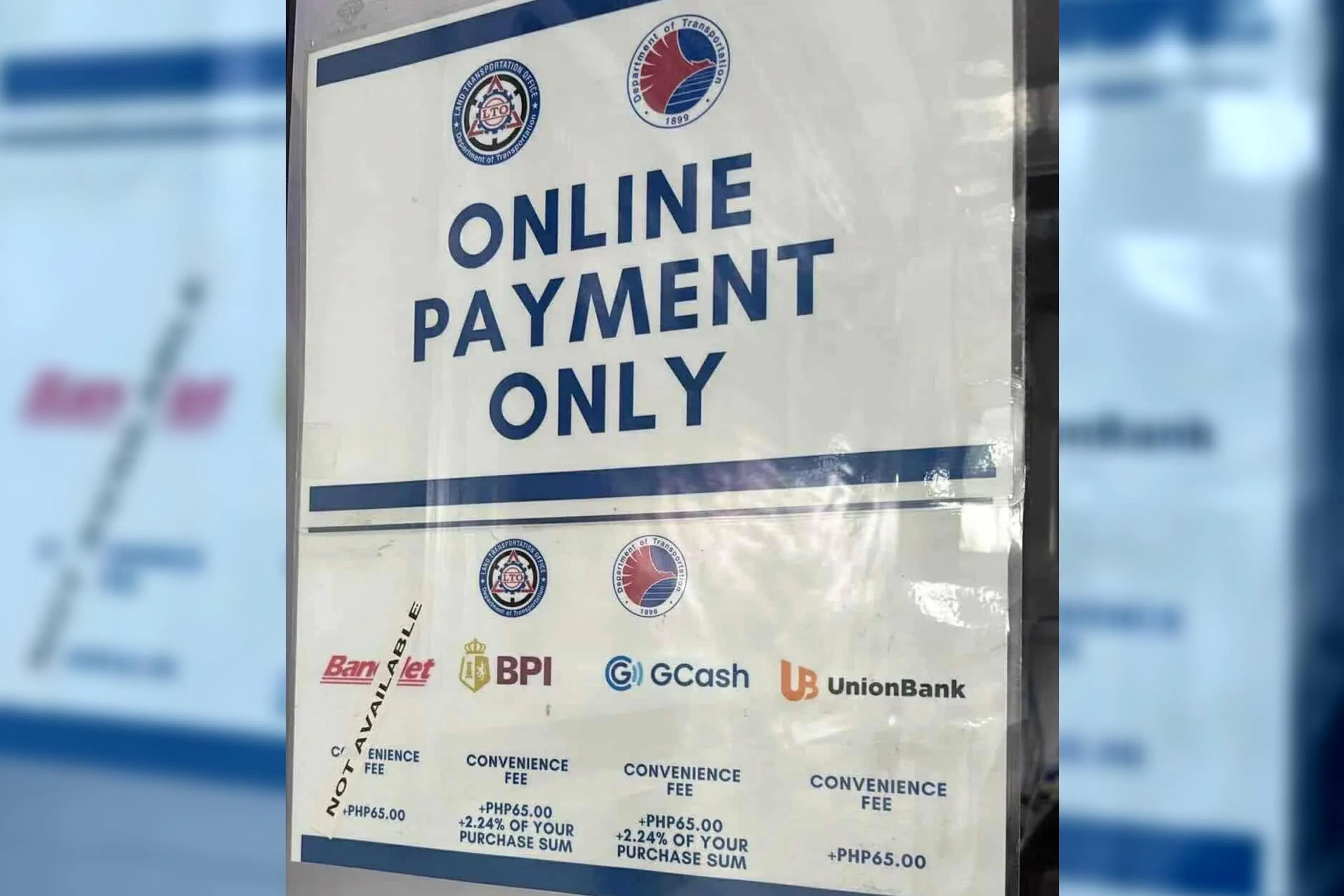 Why is the convenience fee for these LTO transactions so high?