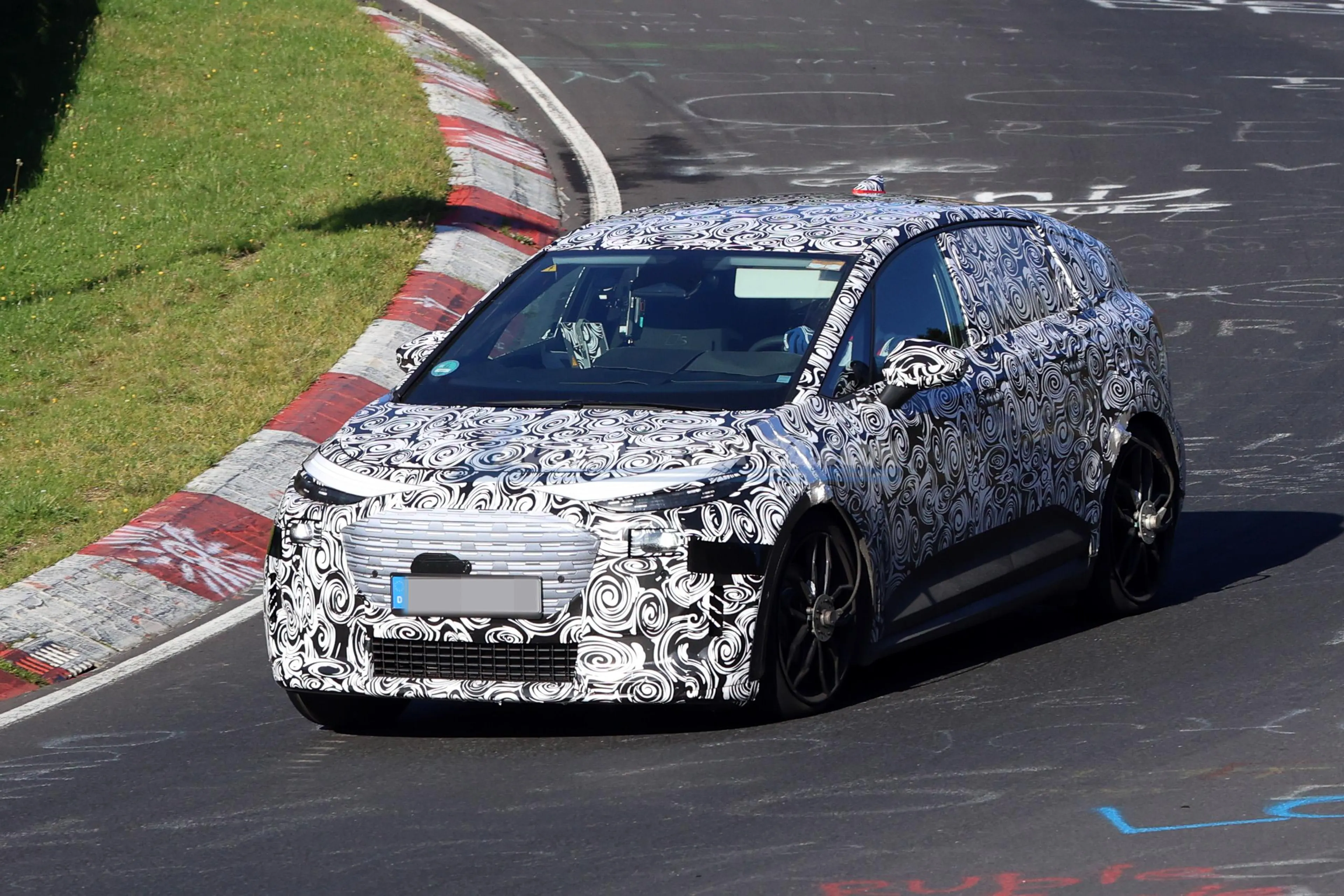 SPIED: Audi A2/Q2 e-tron spotted at the Nurburgring