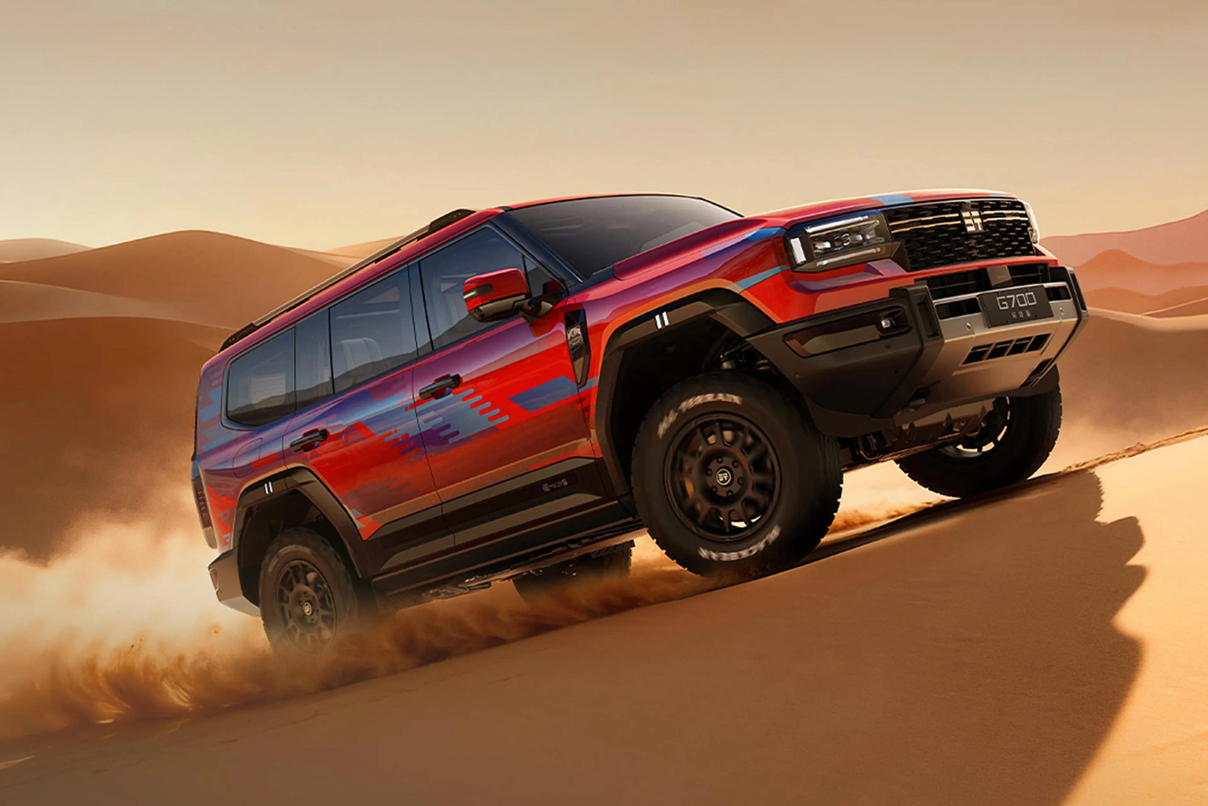 Jetour G700 Taklimakan Rally Edition is ready for anything