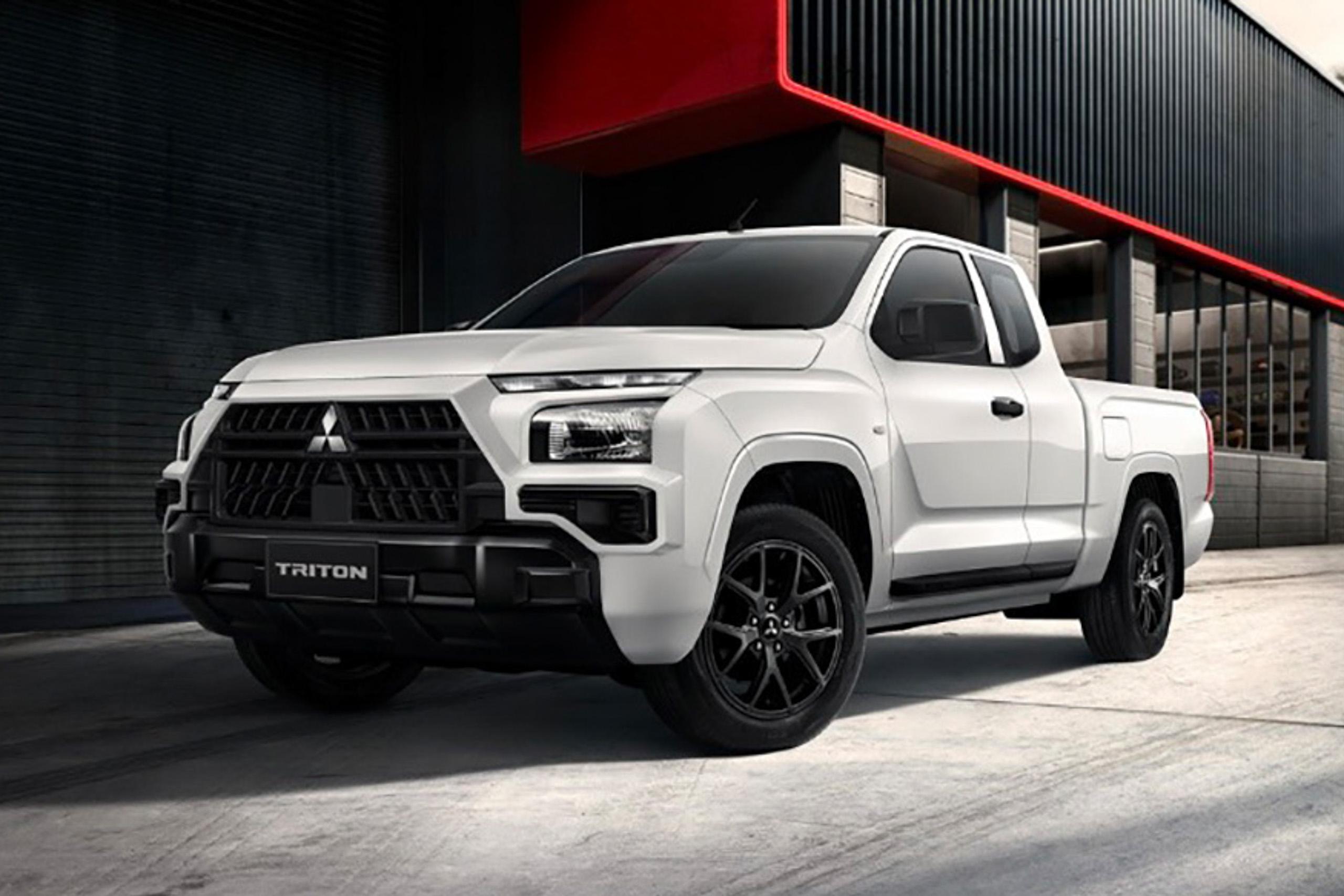 Mitsubishi launches Triton Street mega cab with a different face