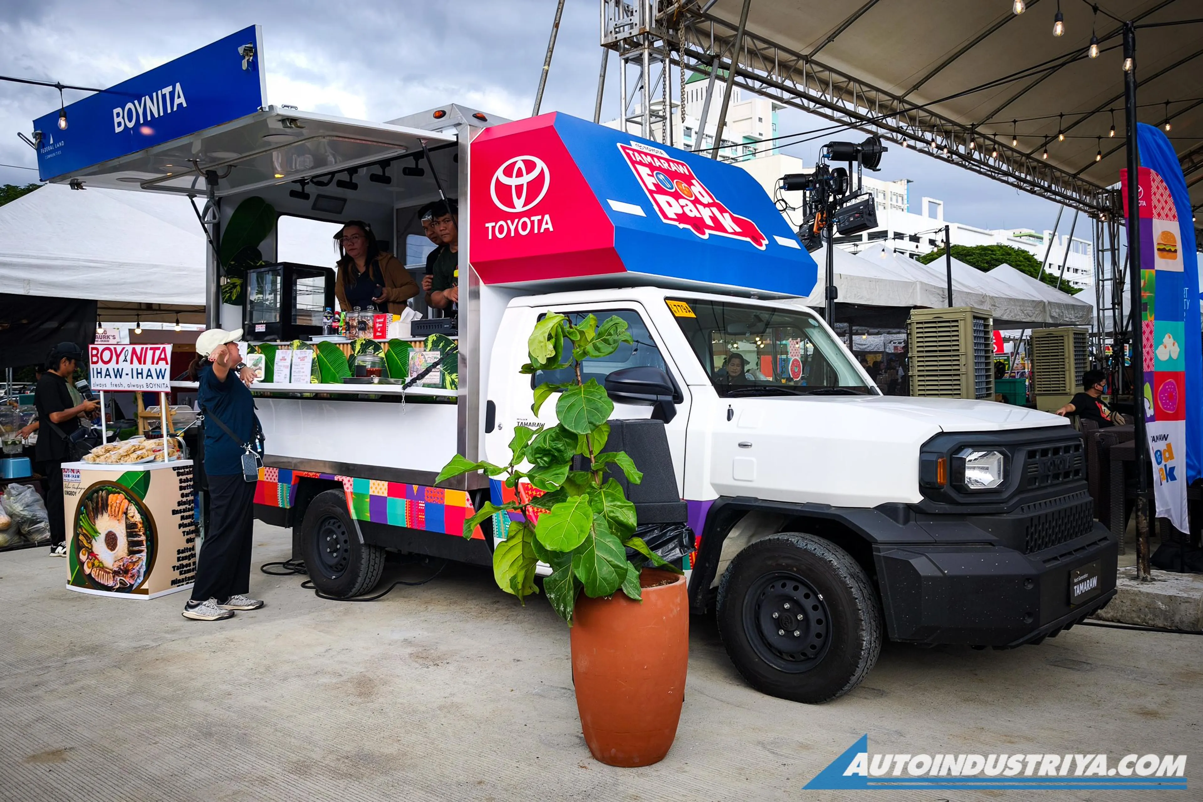 Tamaraw takes center stage at Toyota Tamaraw Food Park