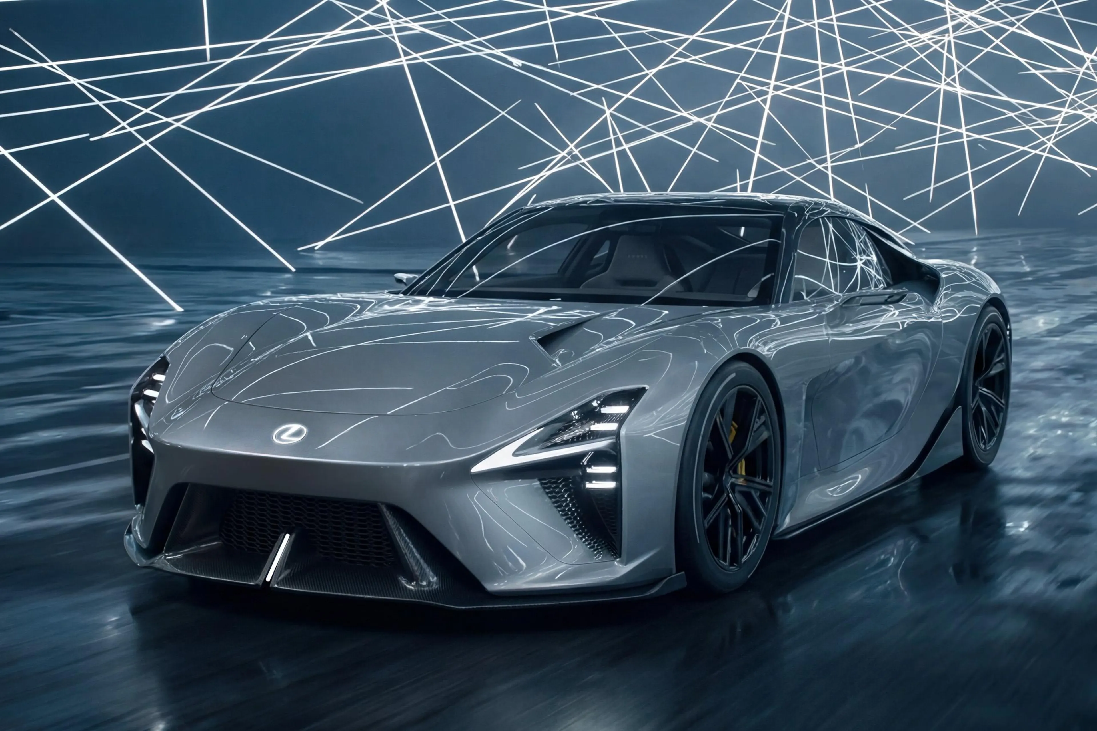 Lexus reveals next-gen LFA Concept with electric powertrain