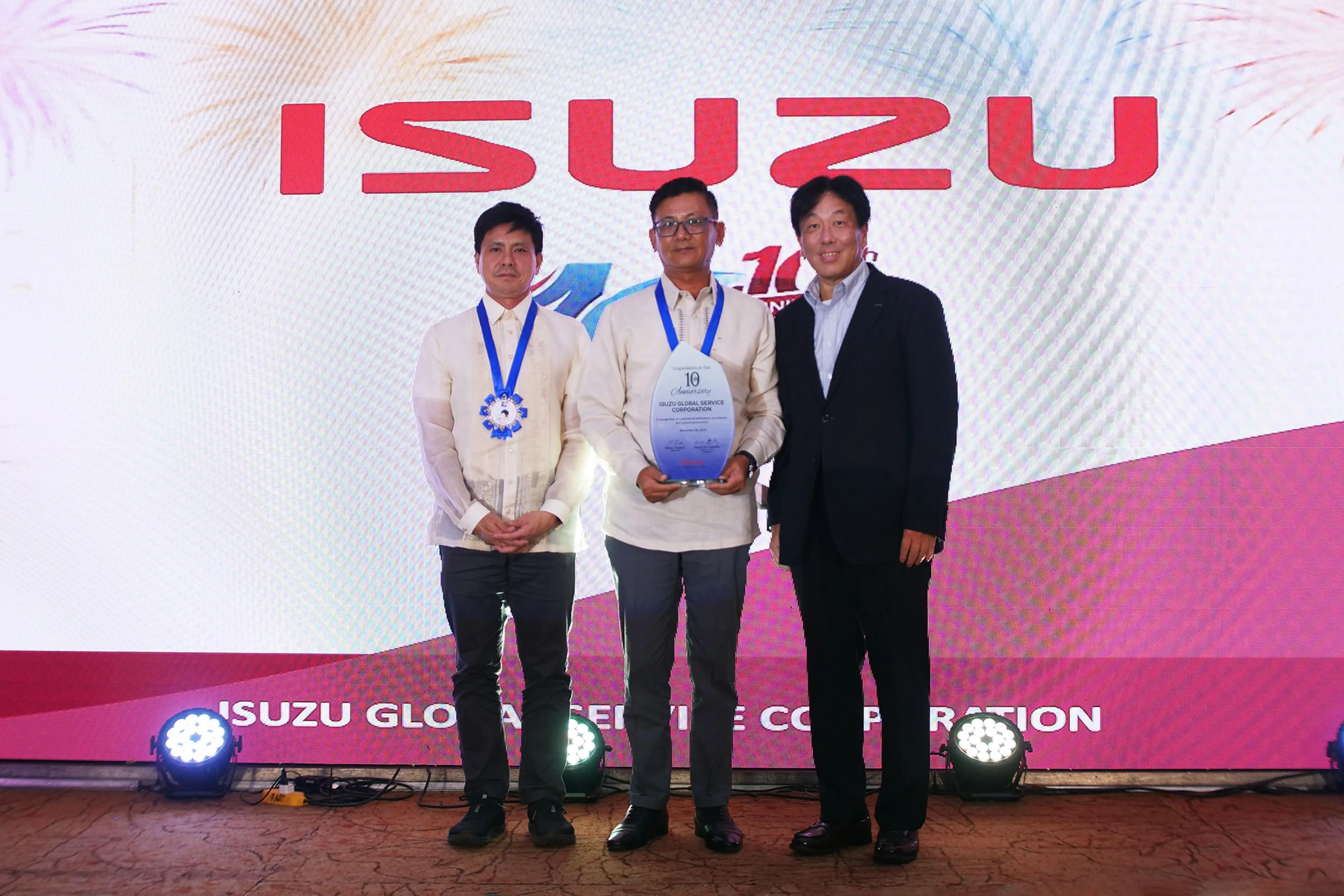 Isuzu Global Service Corporation celebrates 10th year in PH