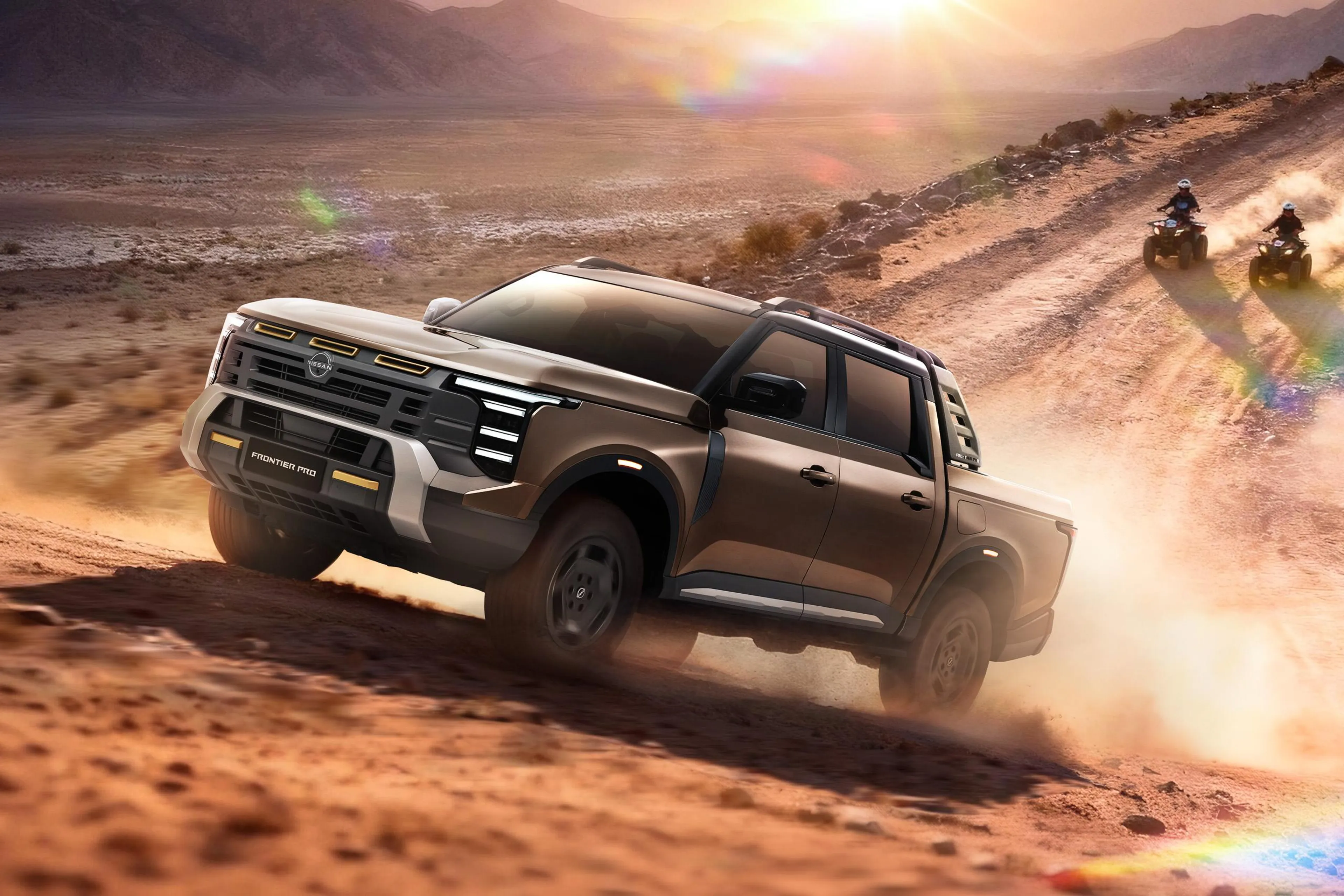Besides PHEV, Nissan Frontier Pro also comes with a turbo-diesel