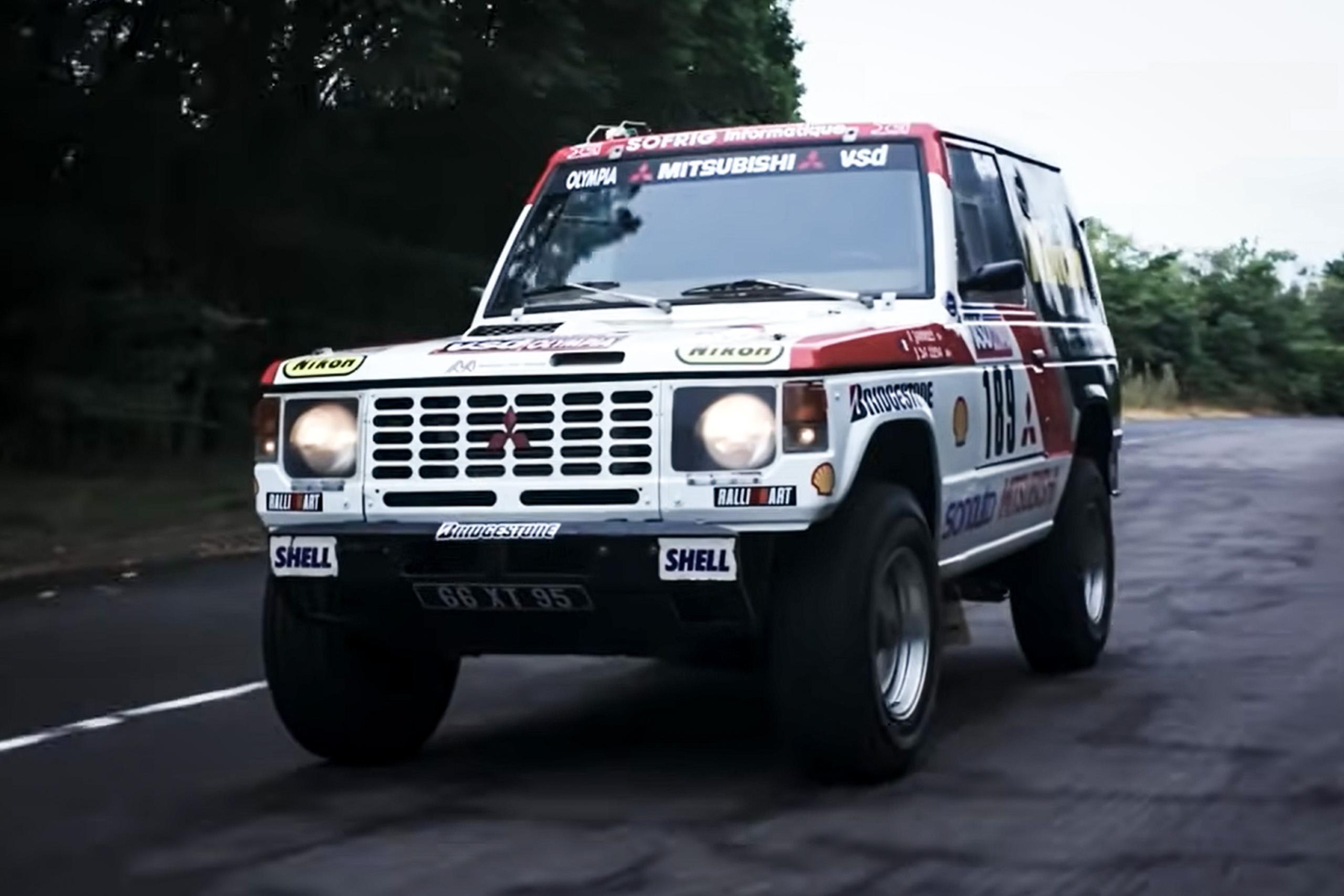 WATCH: First Dakar-winning Pajero restored by Mitsubishi