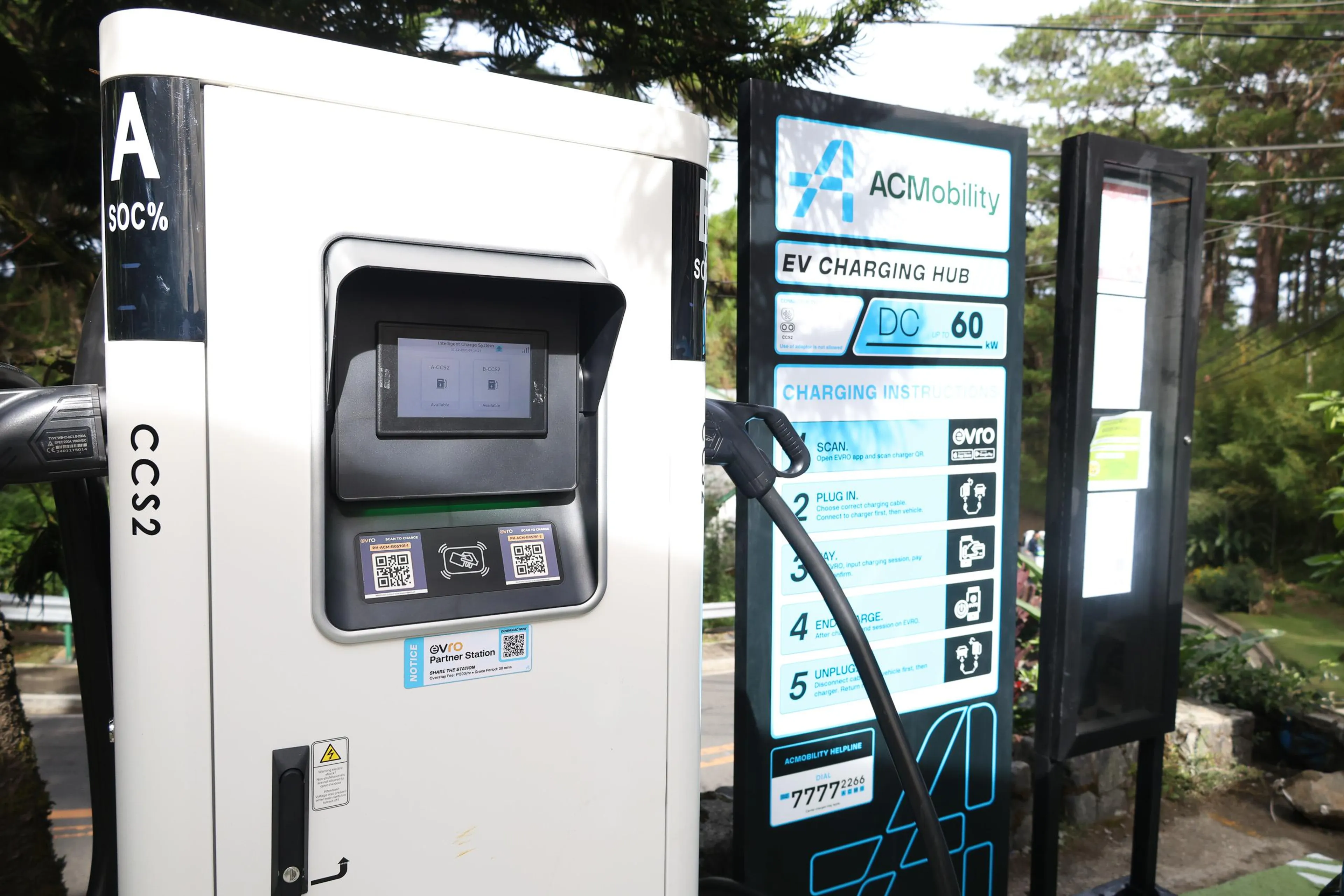 Camp John Hay now has additional EV charging stations