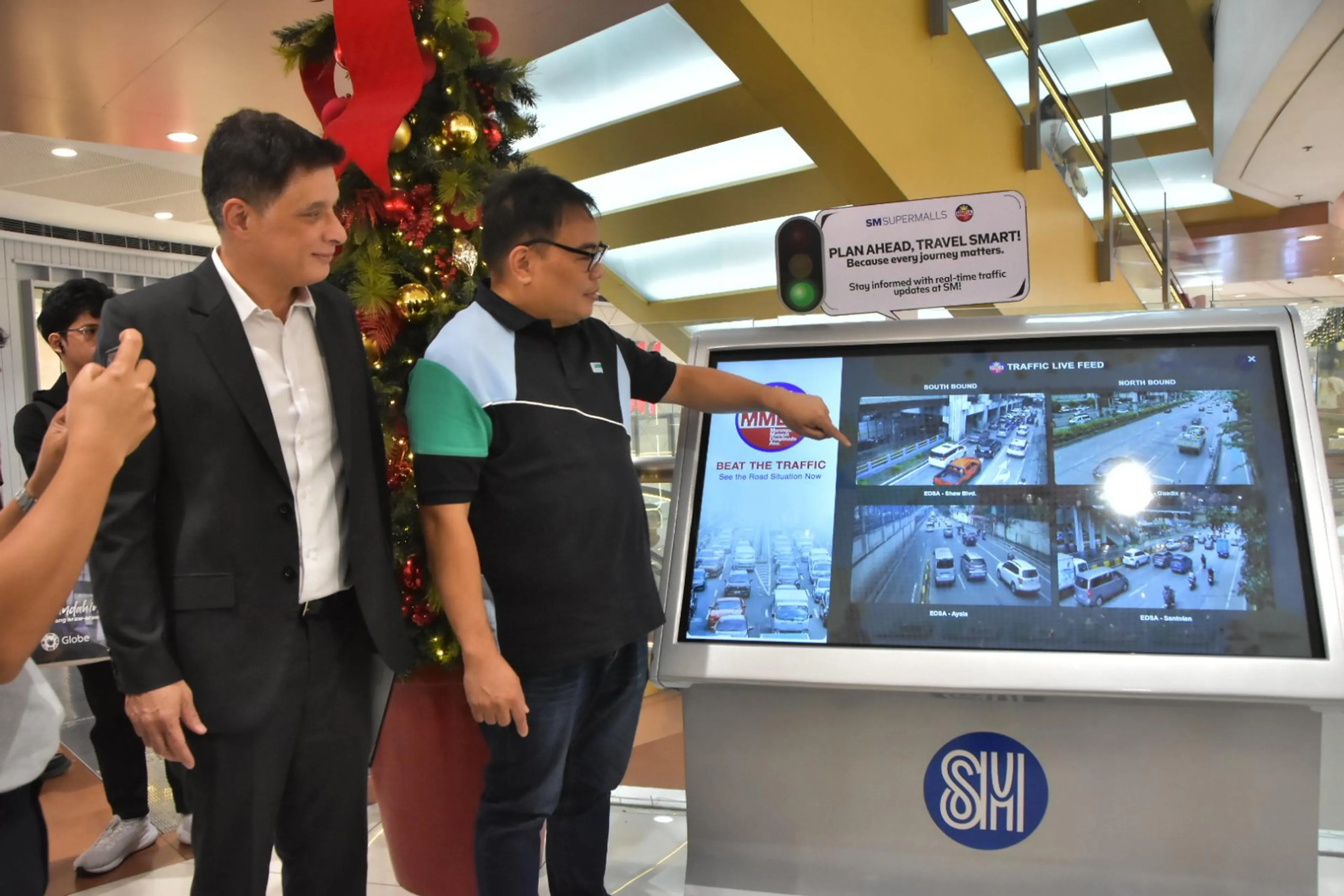 You can now monitor live CCTV traffic feed at SM Megamall