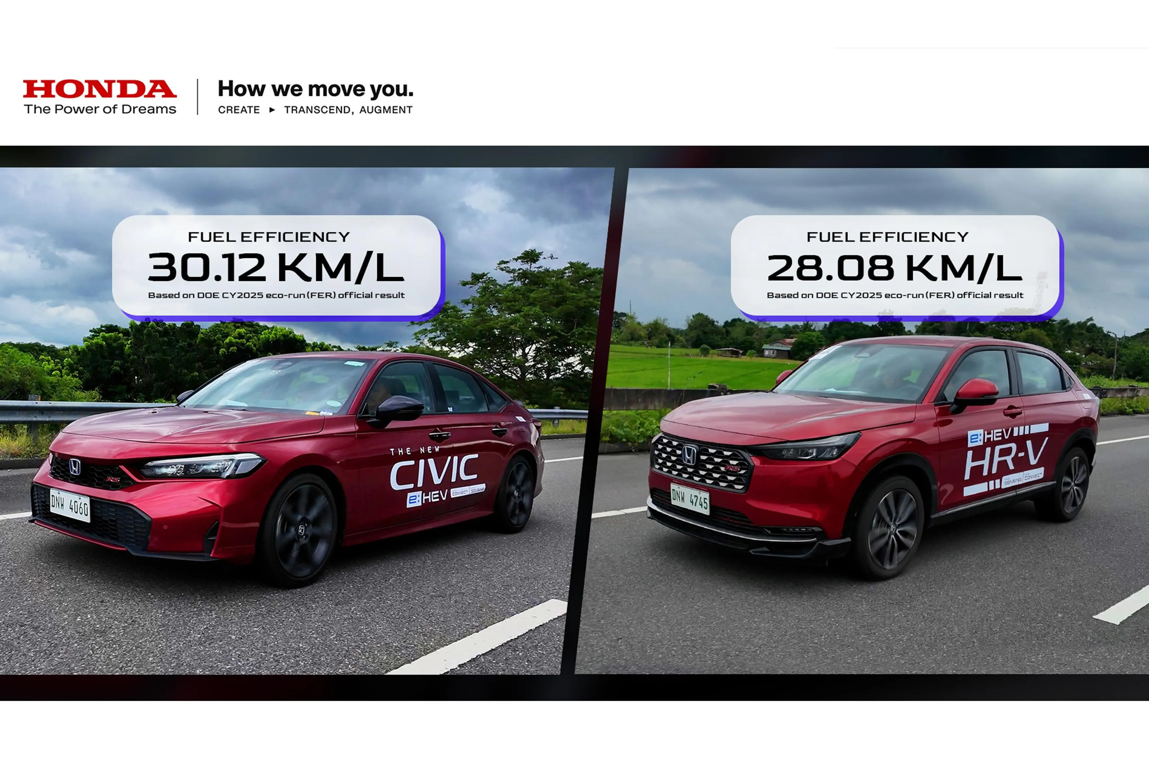 Honda Civic e:HEV does 30.12 km/l in DOE Fuel Eco Run 2025