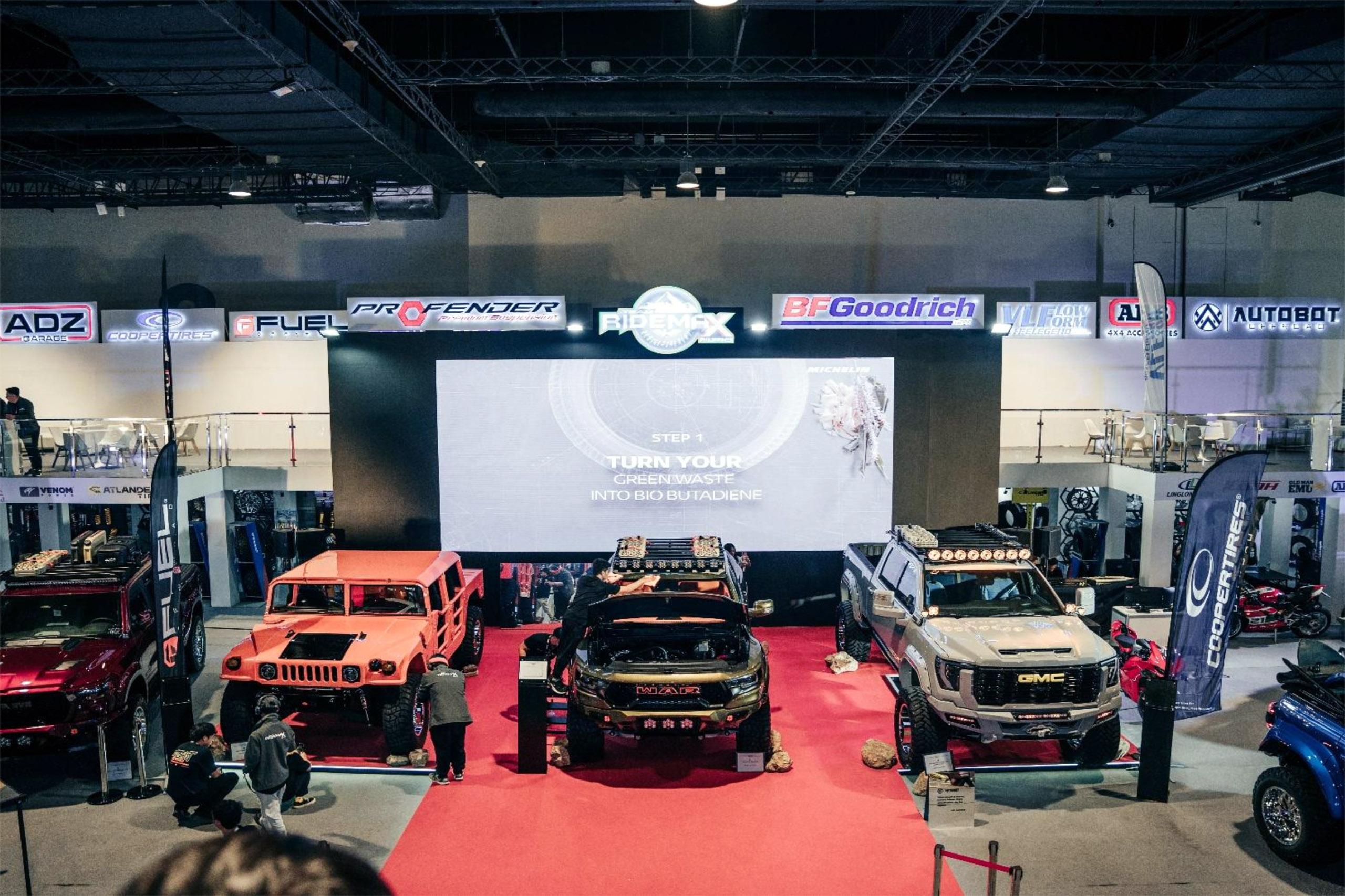 Team Ridemax Philippines' World-Class Display at Manila Auto Salon 2025