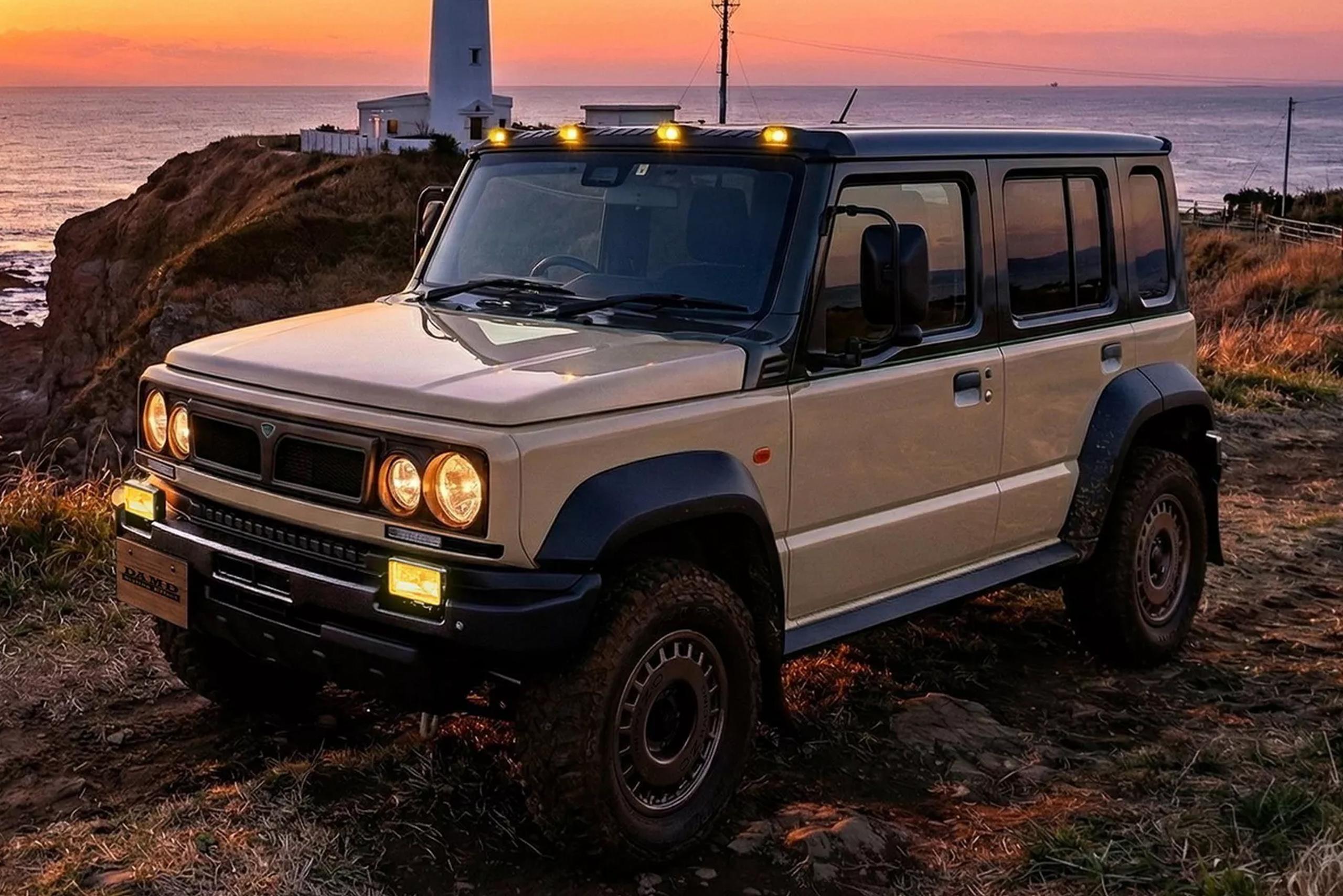 LOOK: Japanese tuner transforms Jimny into a Lancia Delta SUV