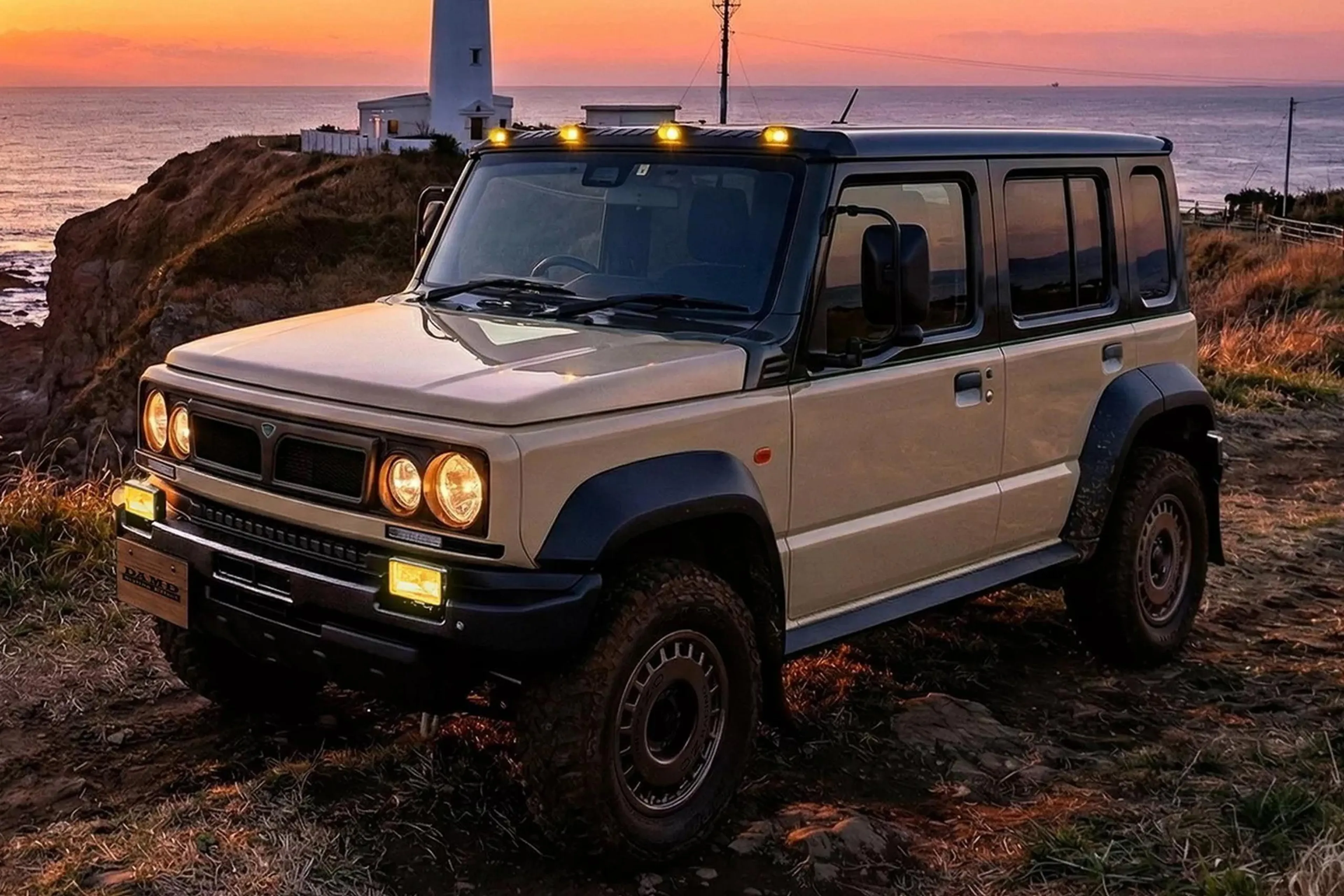 LOOK: Japanese tuner transforms Jimny into a Lancia Delta SUV